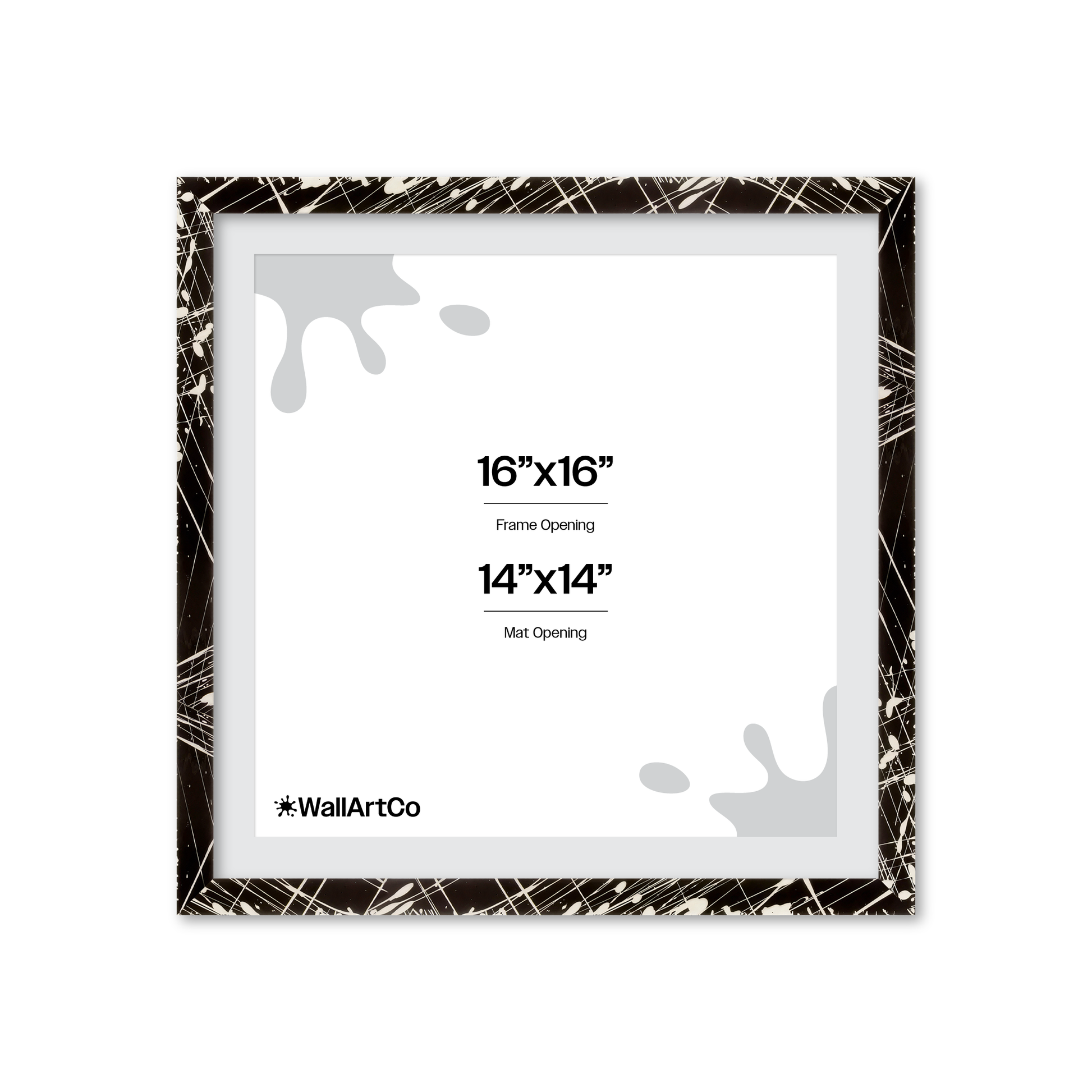 Front of picture frame