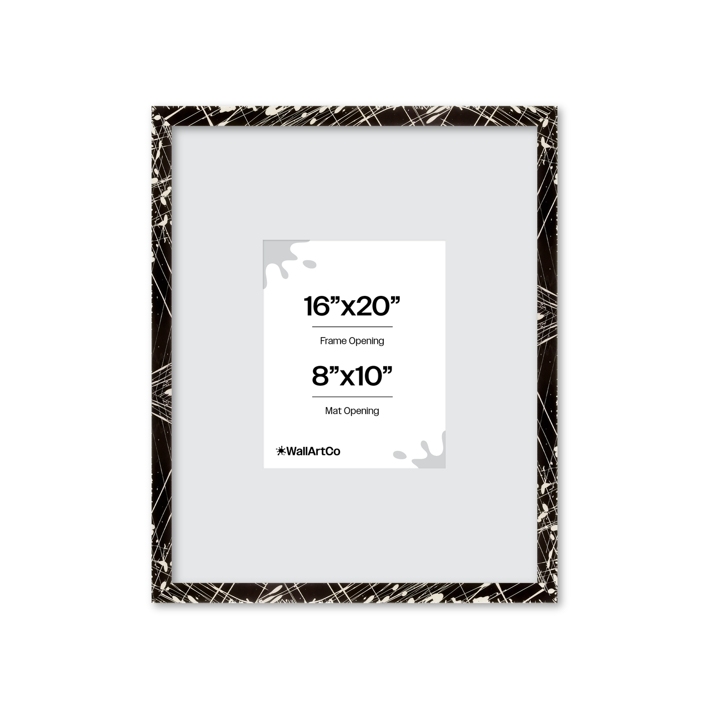 Front of picture frame