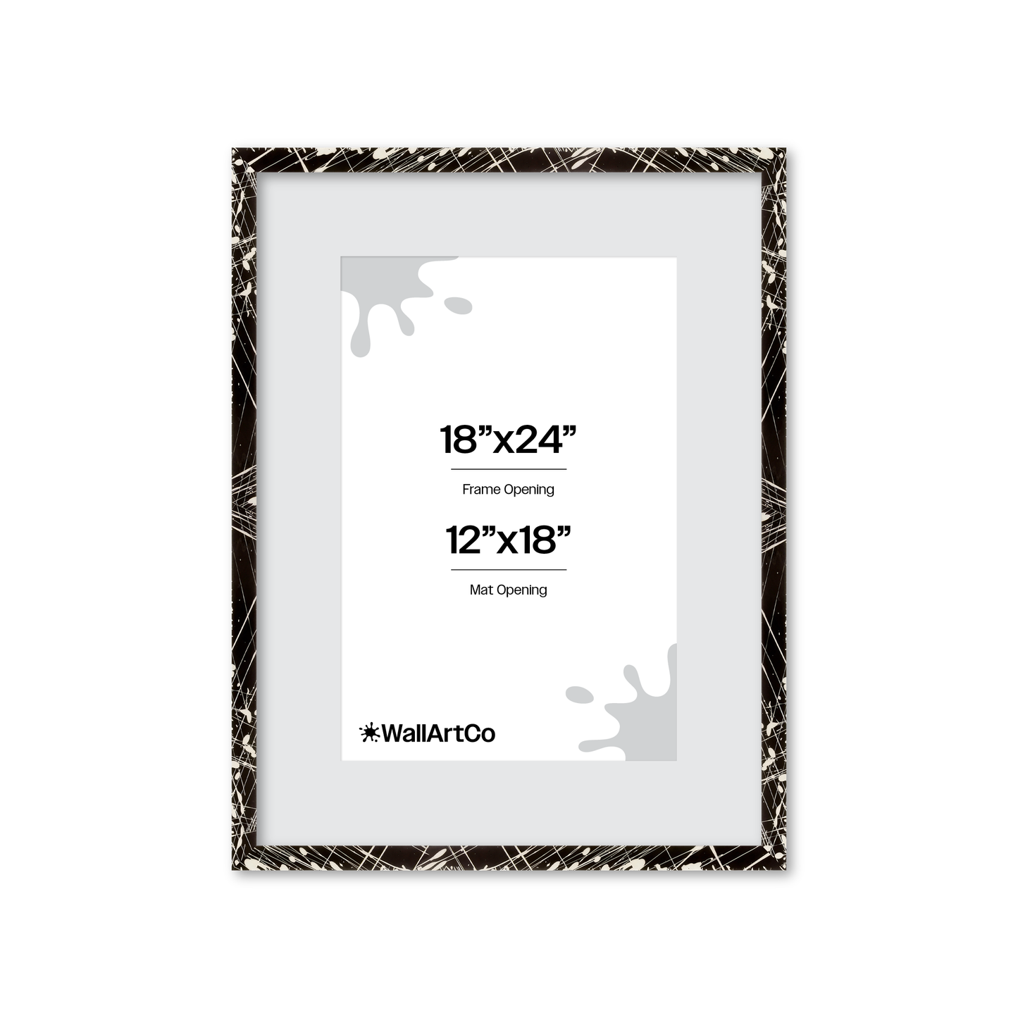 Front of picture frame