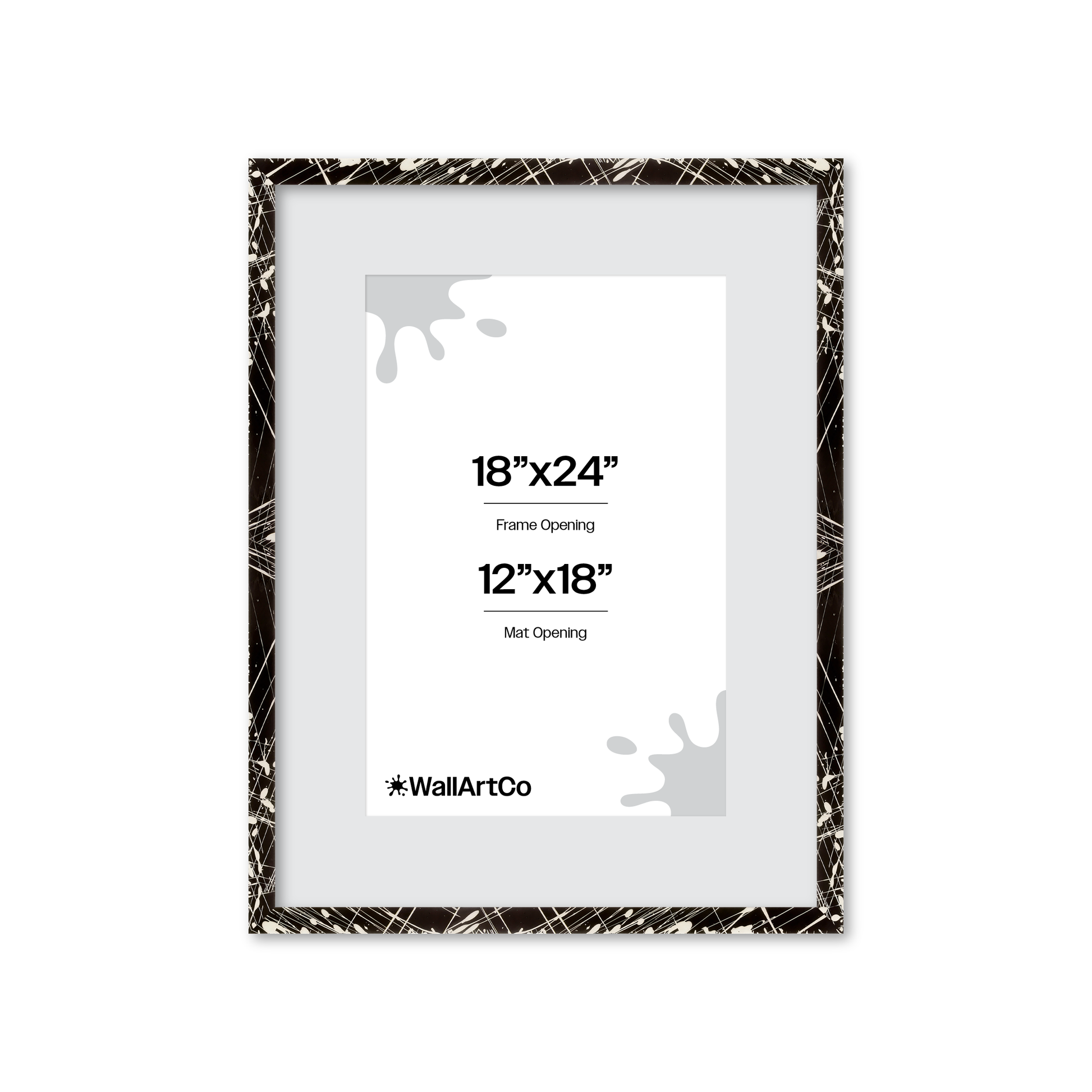 Front of picture frame