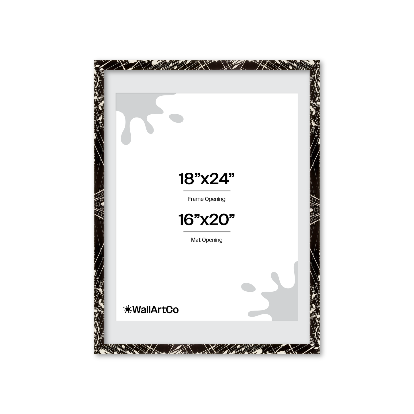 Front of picture frame