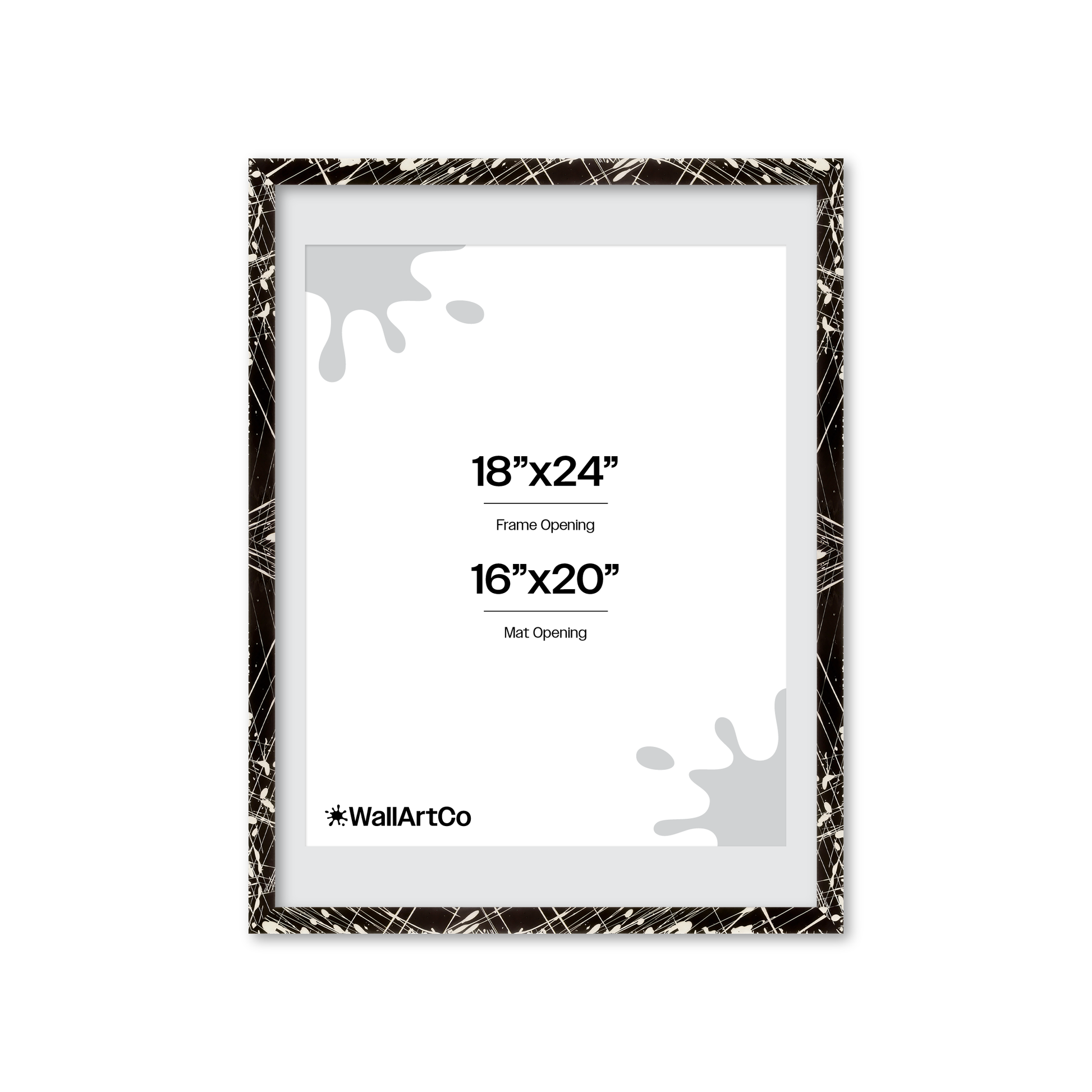 Front of picture frame