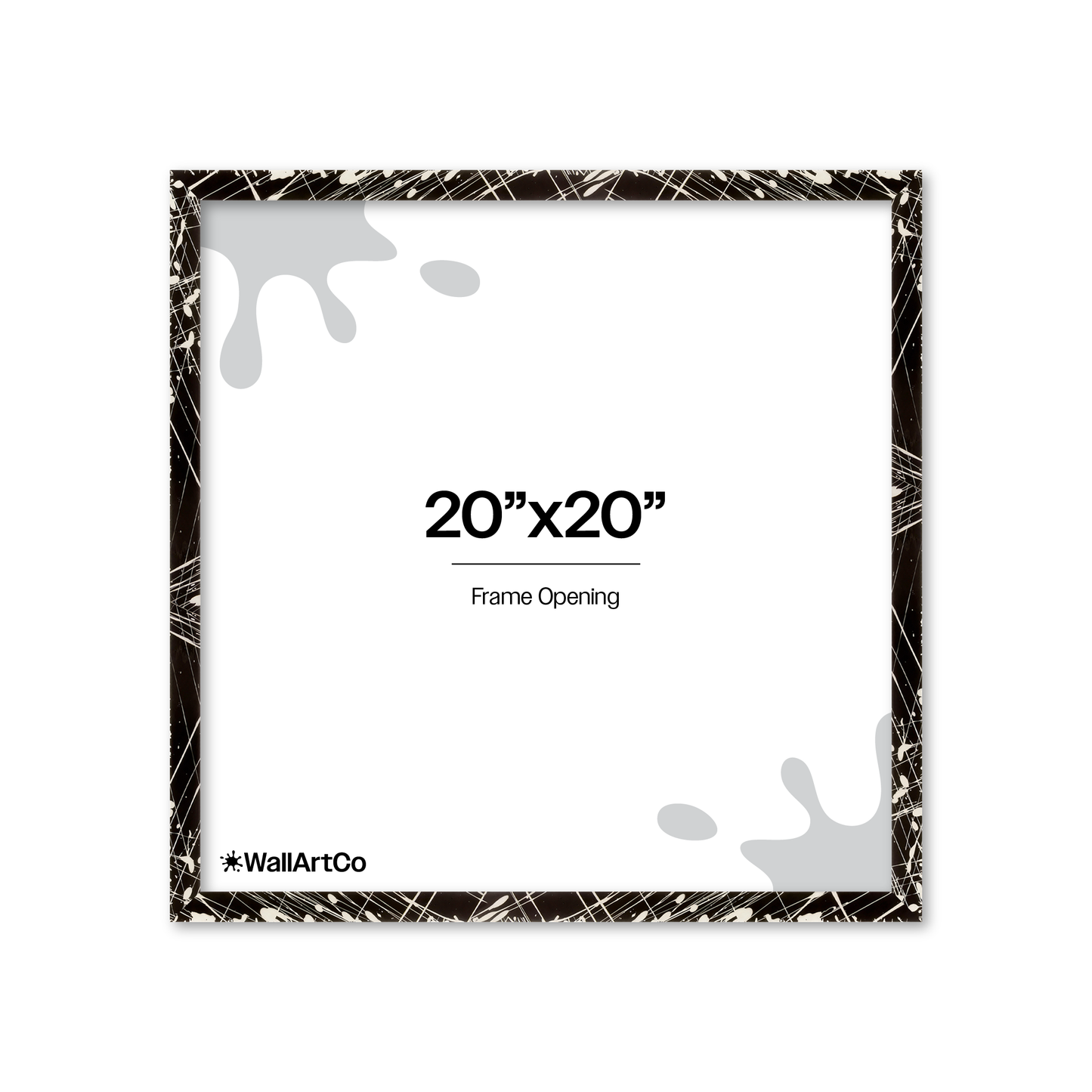 Front of picture frame