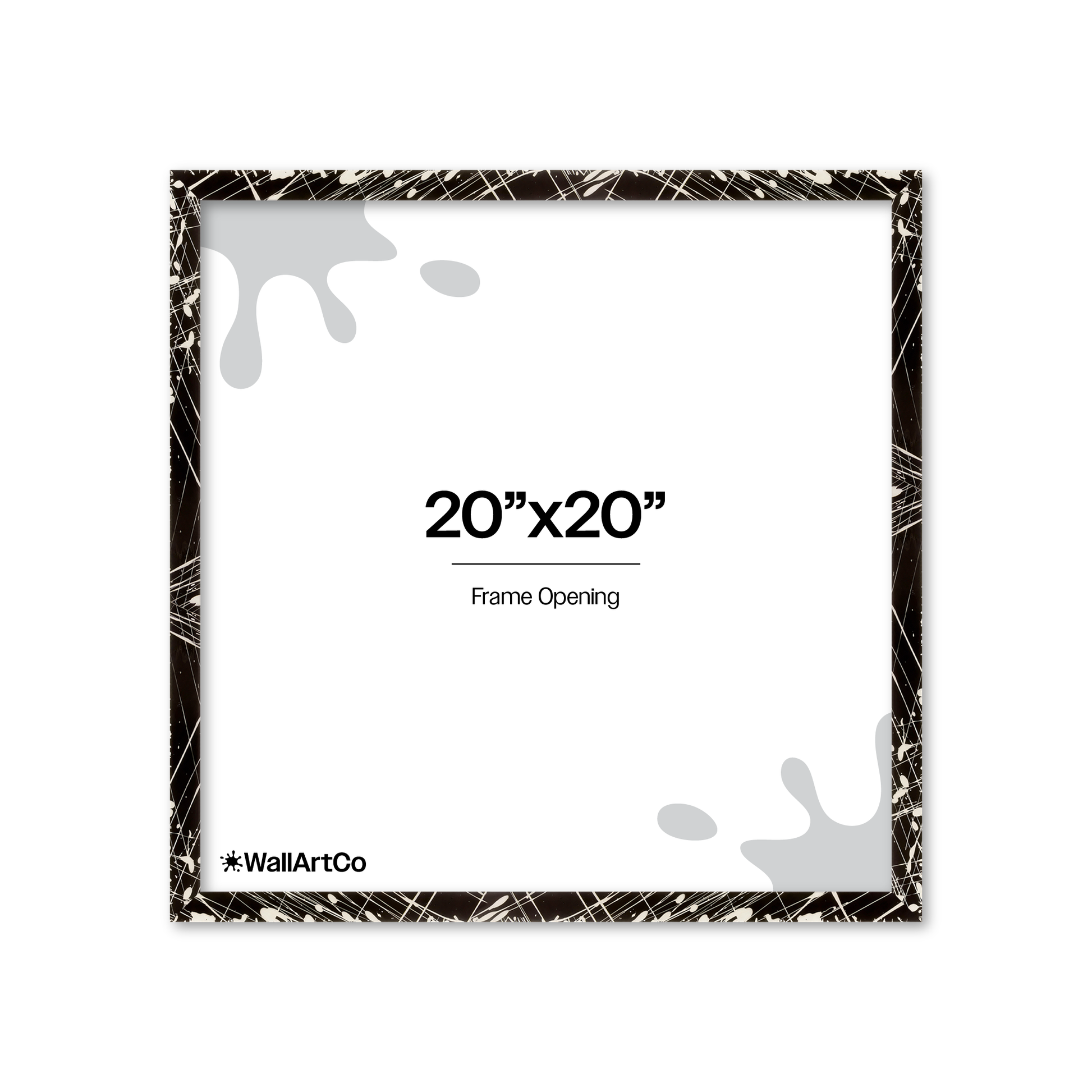 Front of picture frame