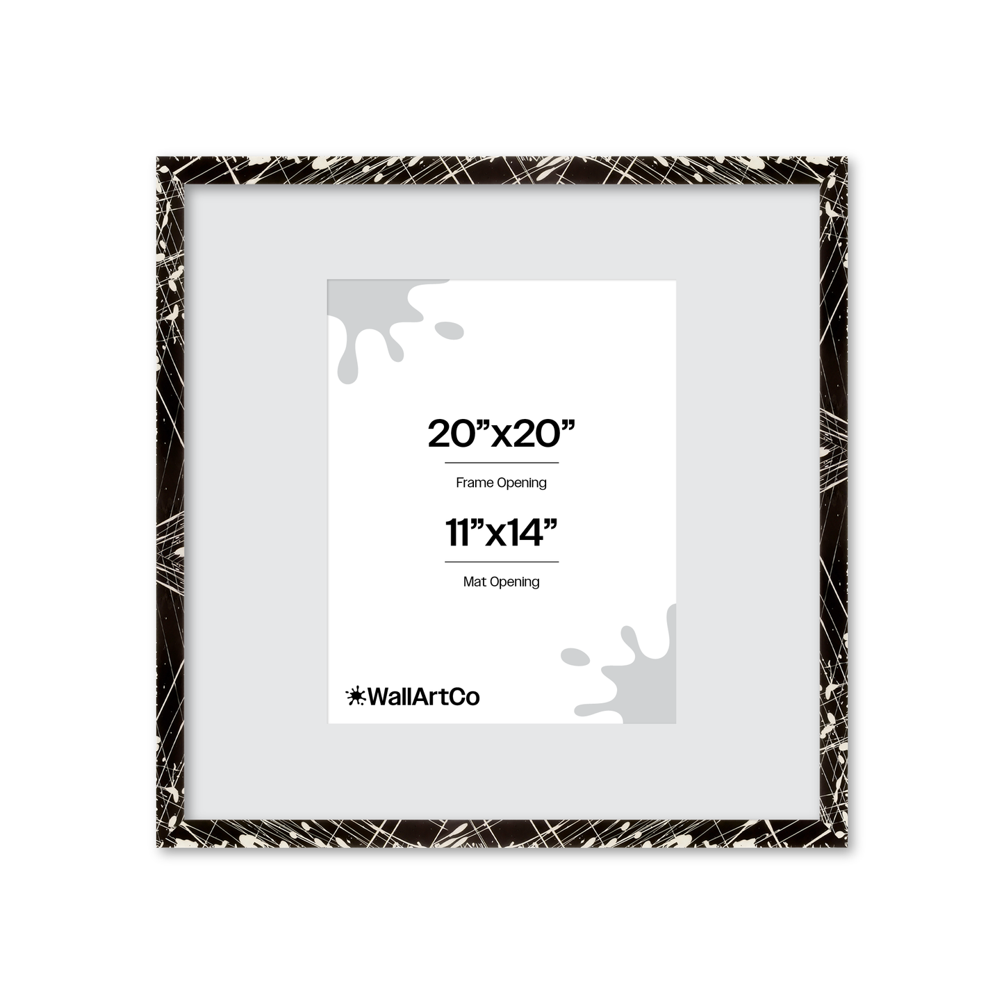 Front of picture frame