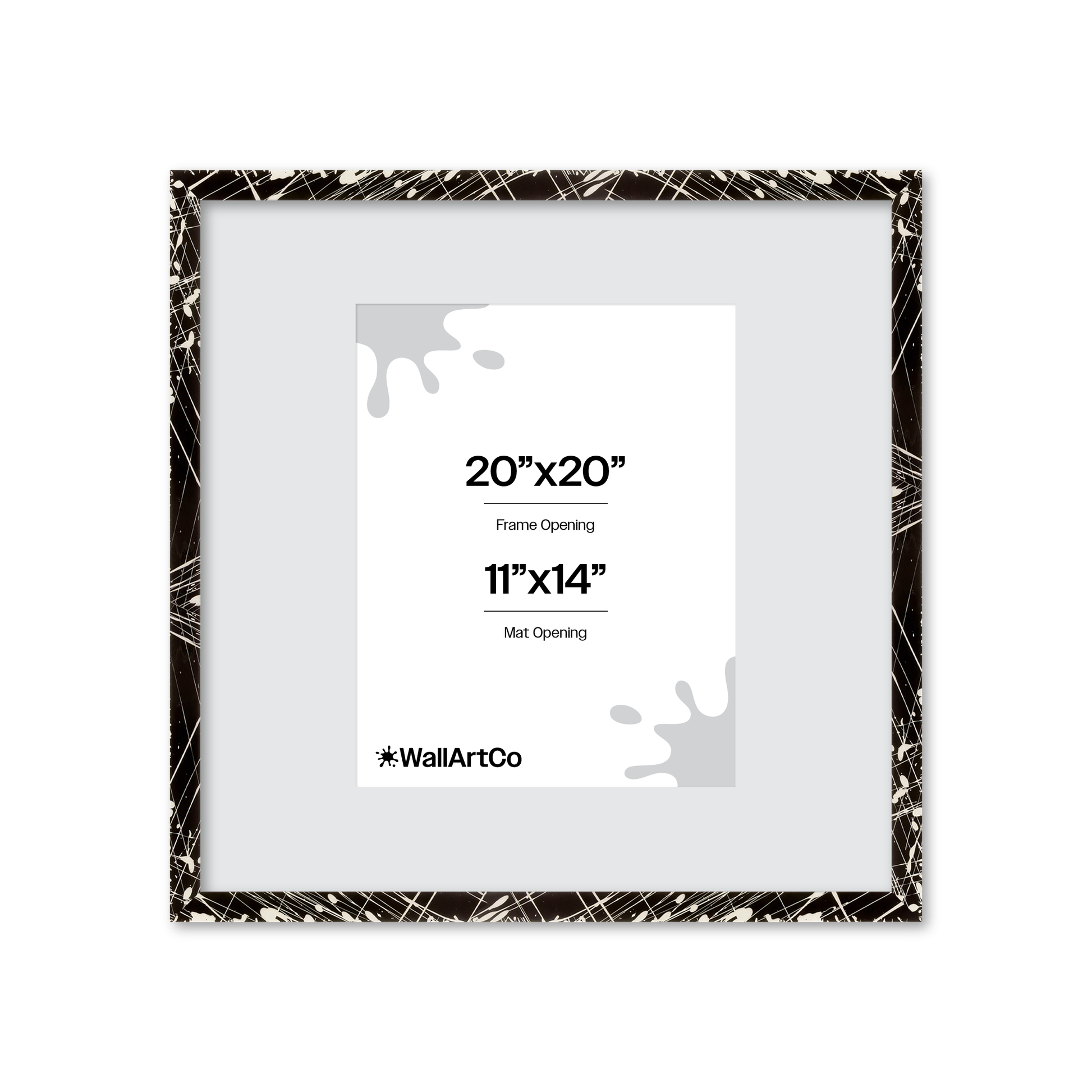 Front of picture frame