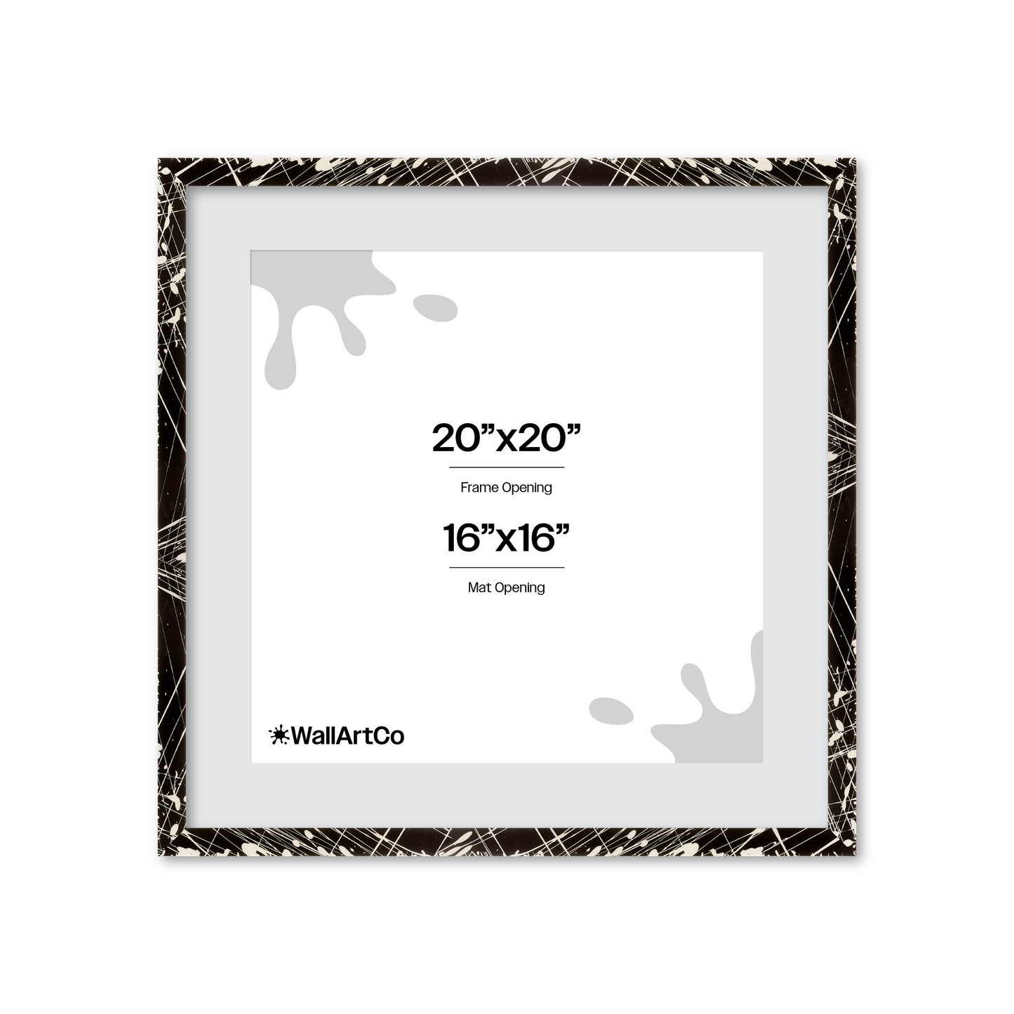 Front of picture frame
