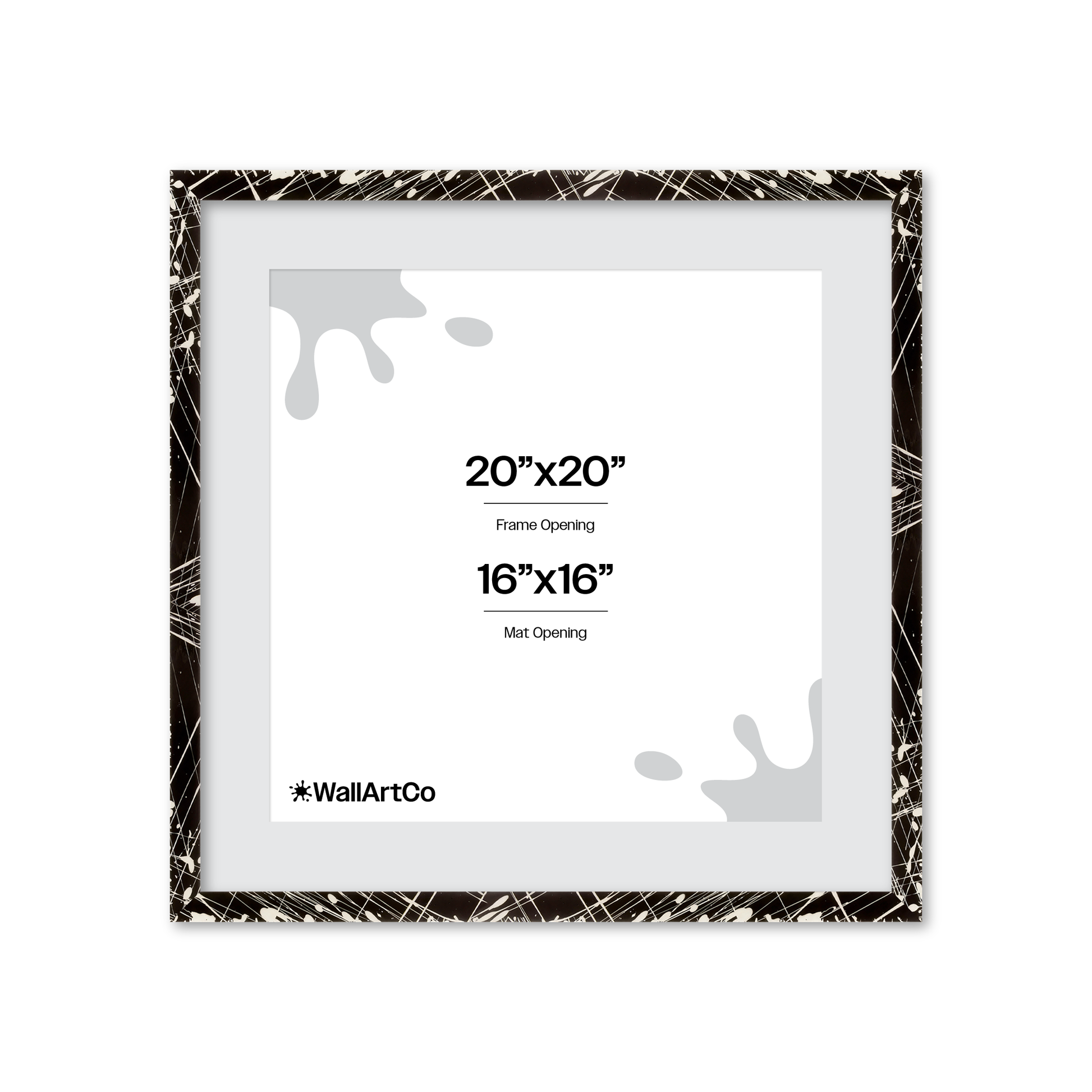 Front of picture frame
