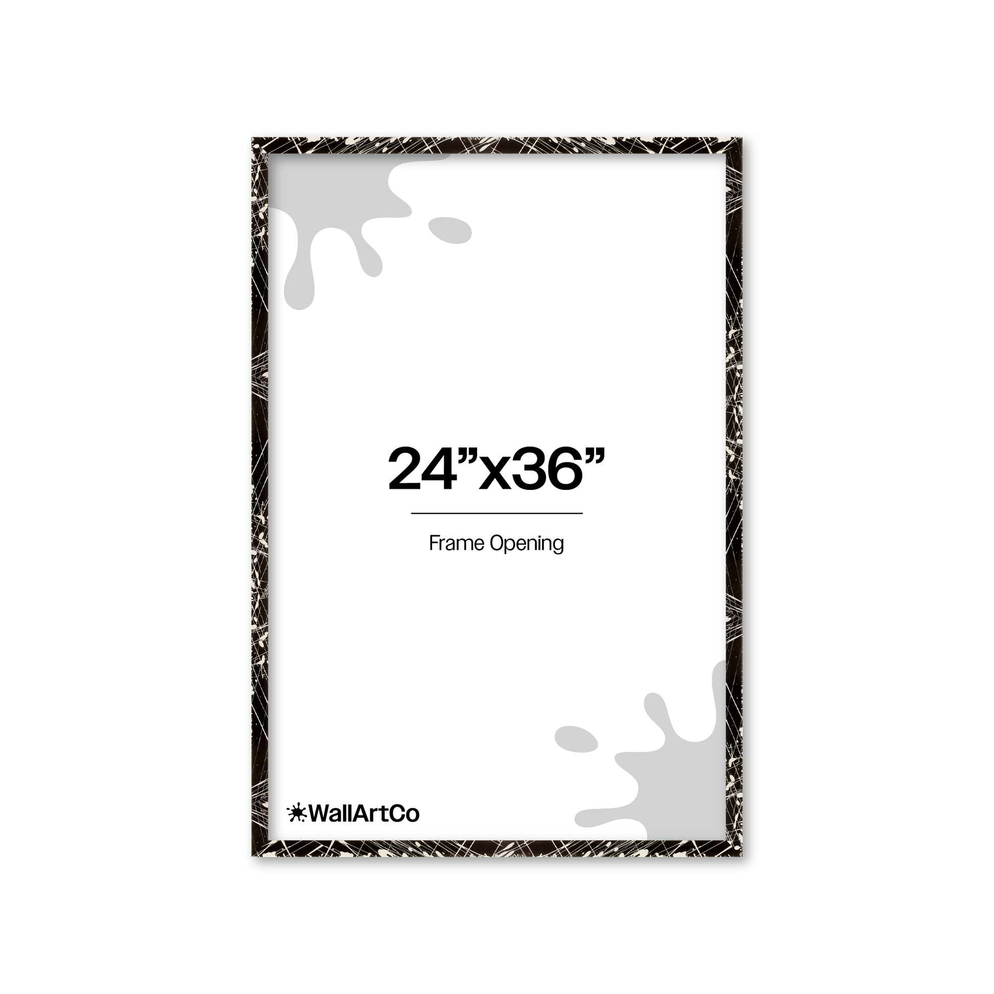 Front of picture frame