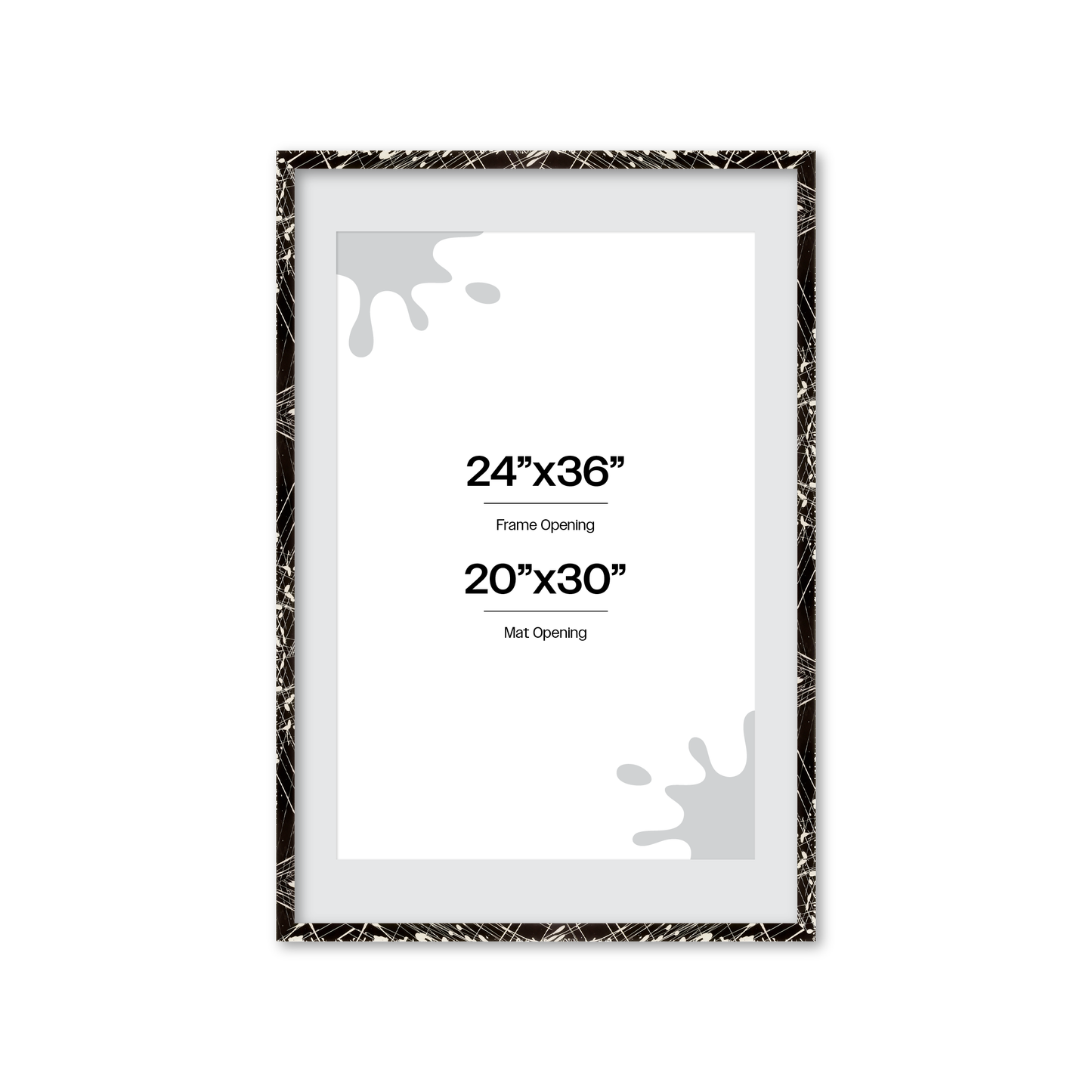 Front of picture frame