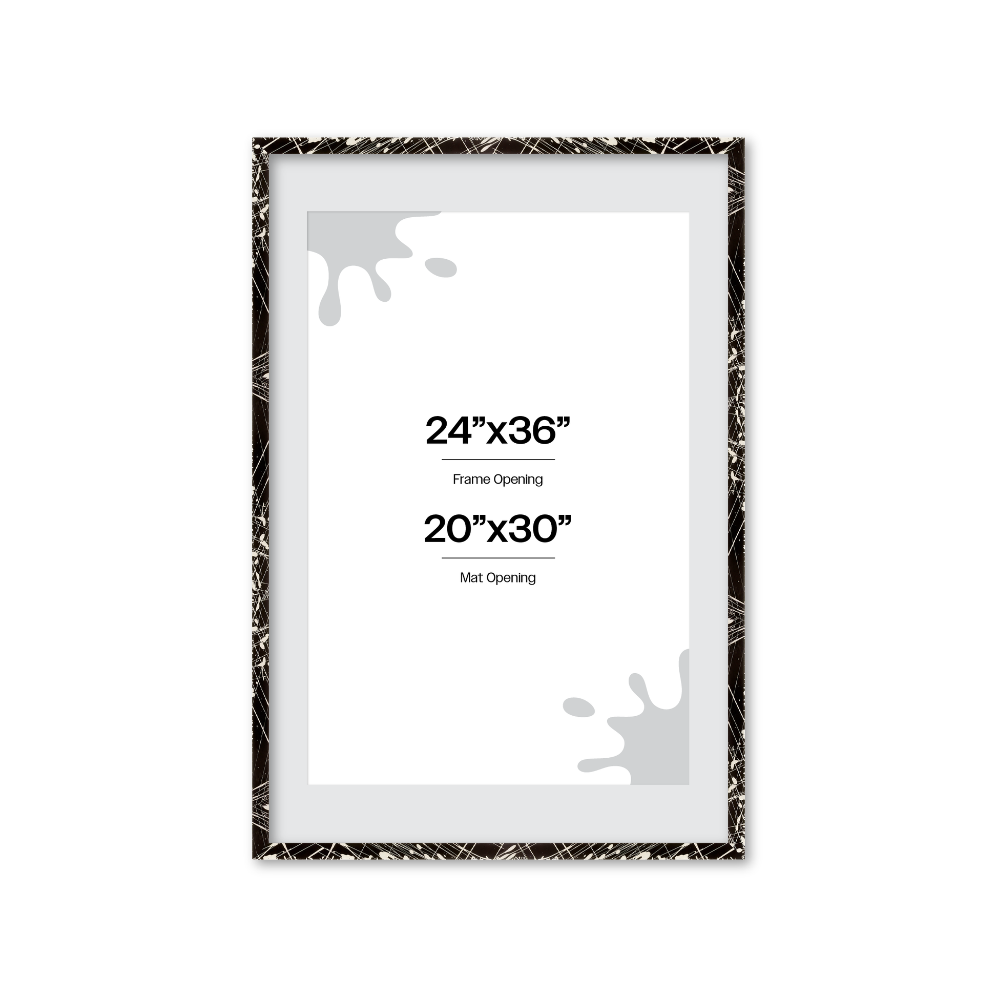 Front of picture frame