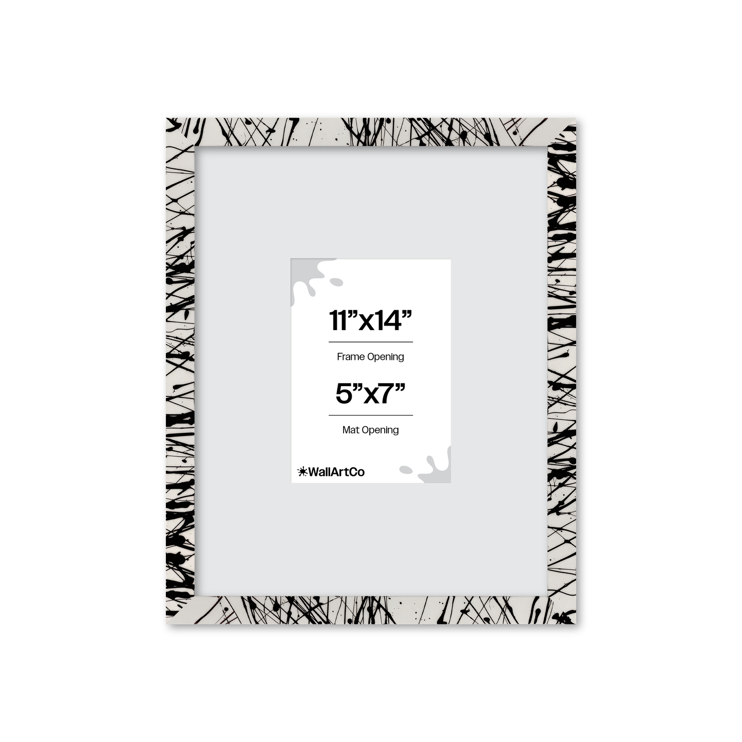 Front of picture frame