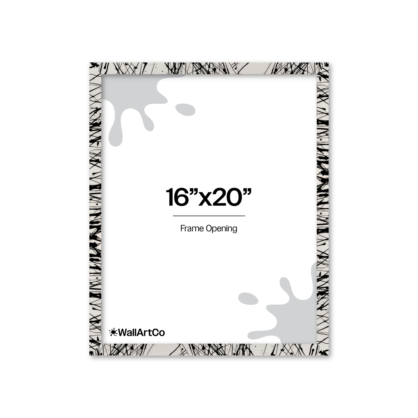 Front of picture frame