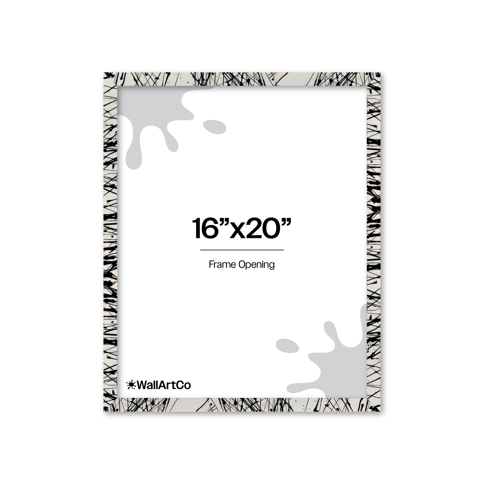 Front of picture frame