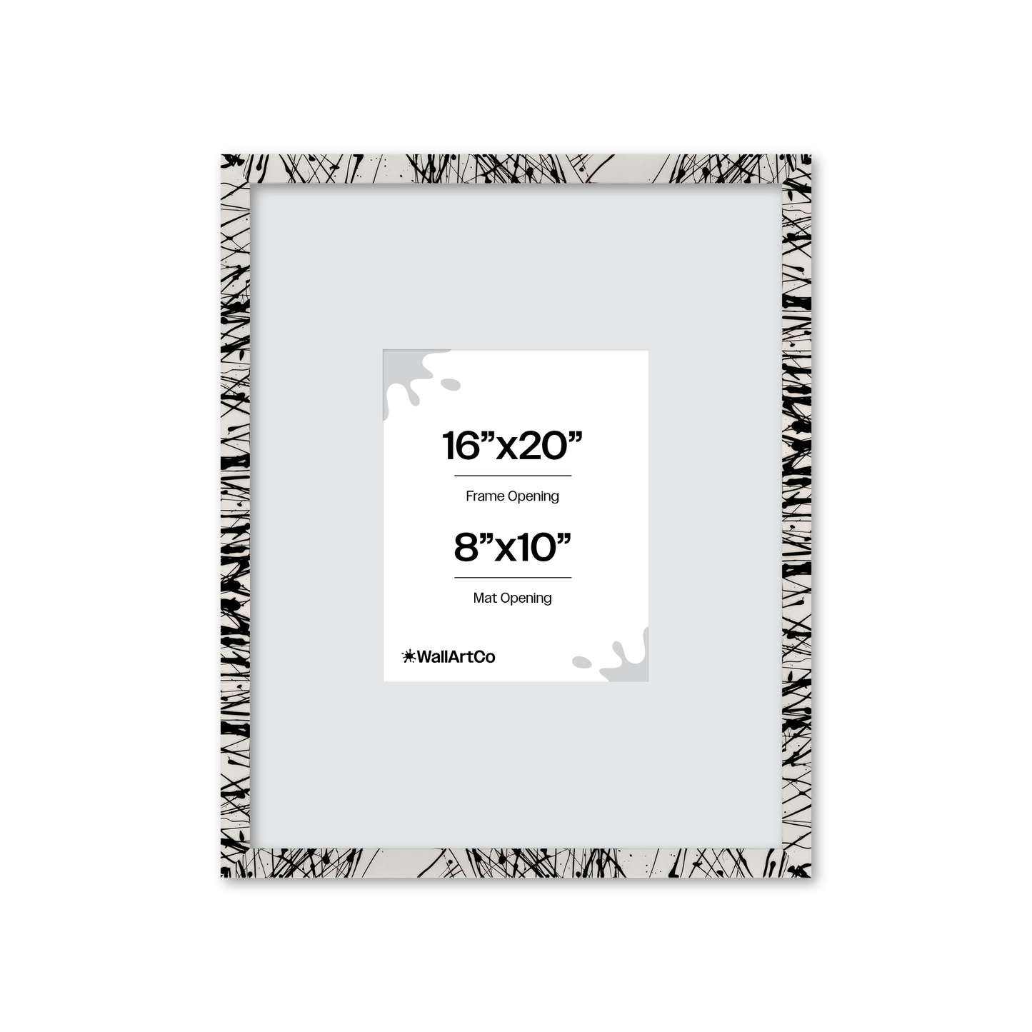 Front of picture frame