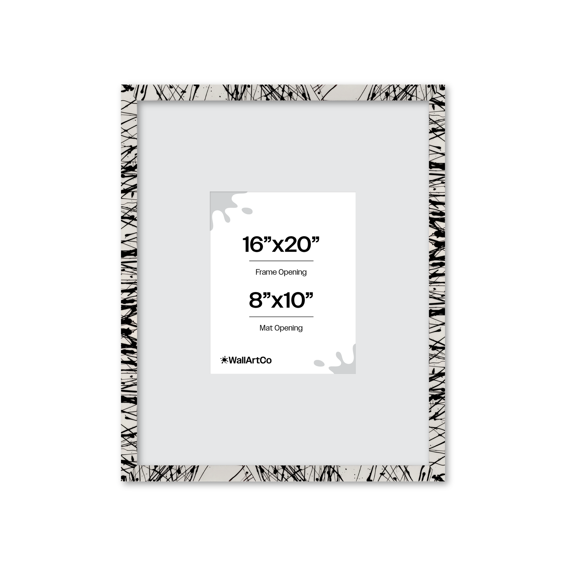 Front of picture frame