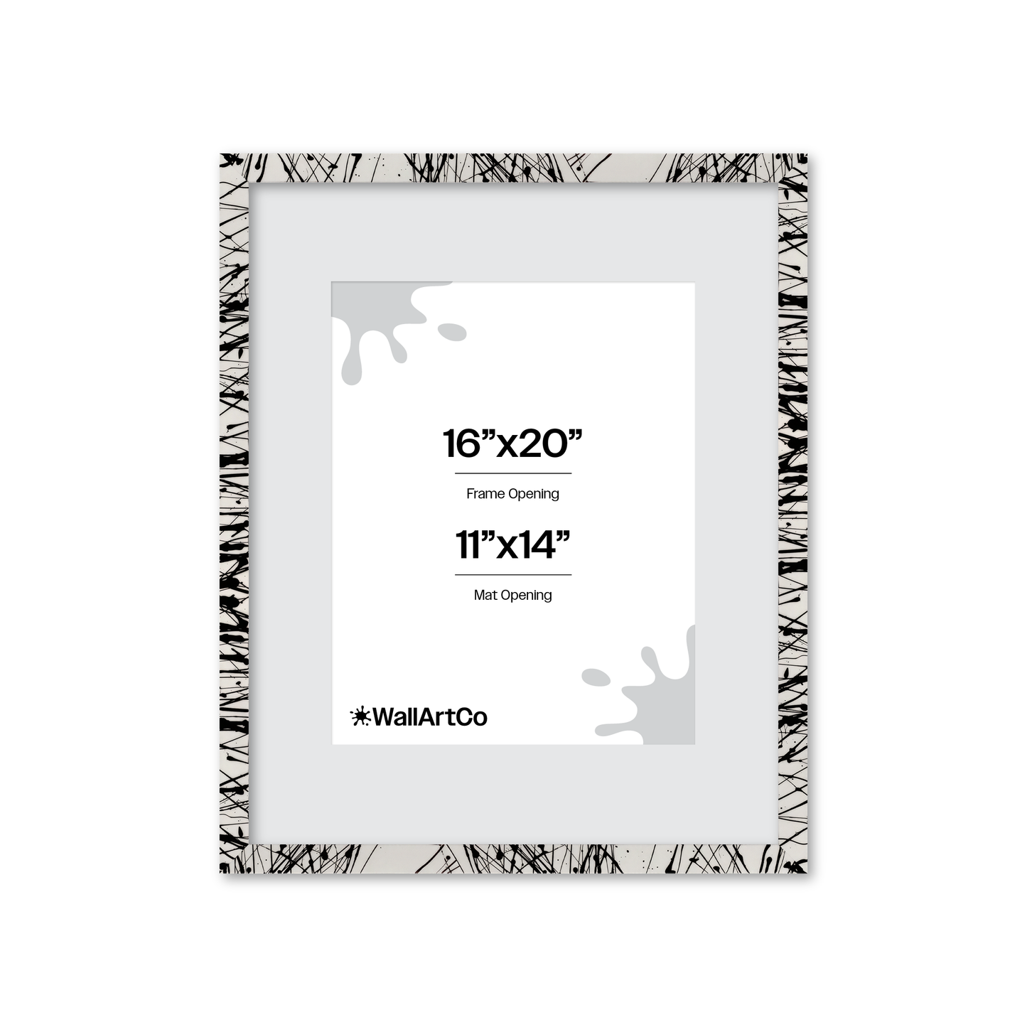 Front of picture frame