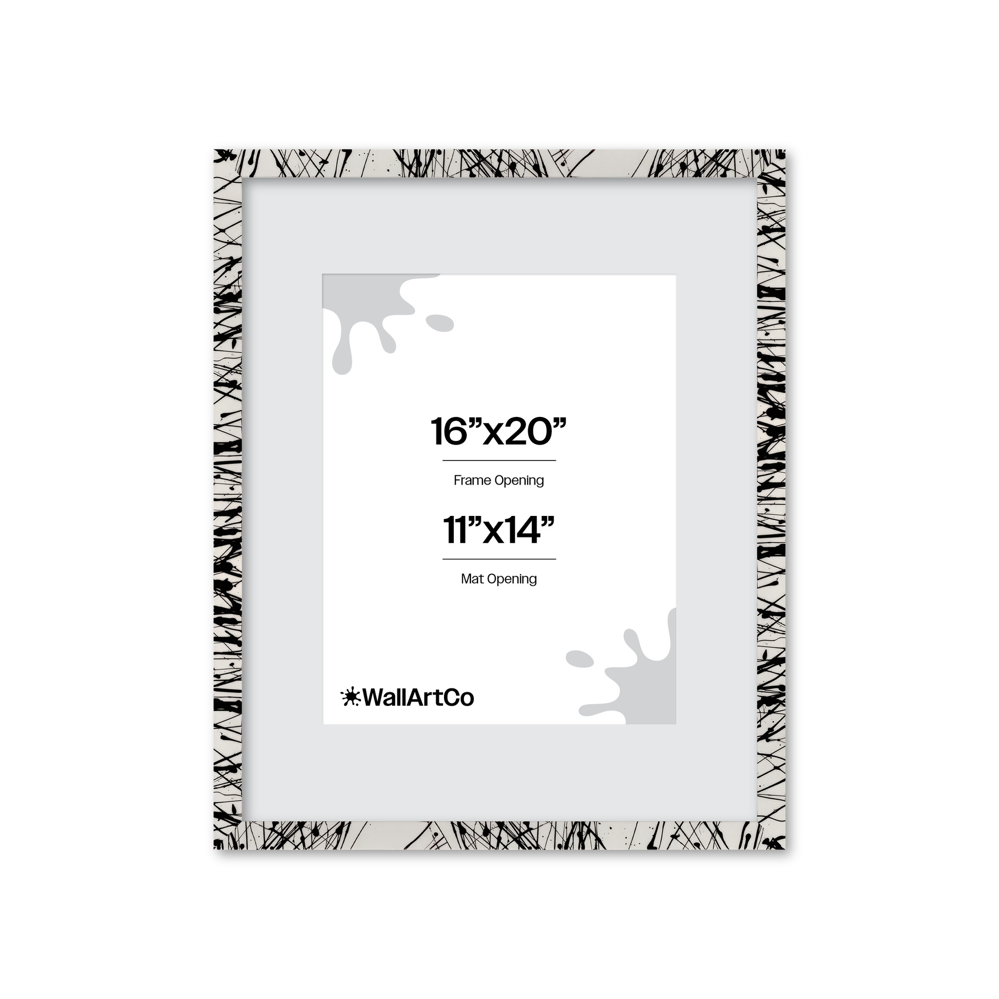 Front of picture frame