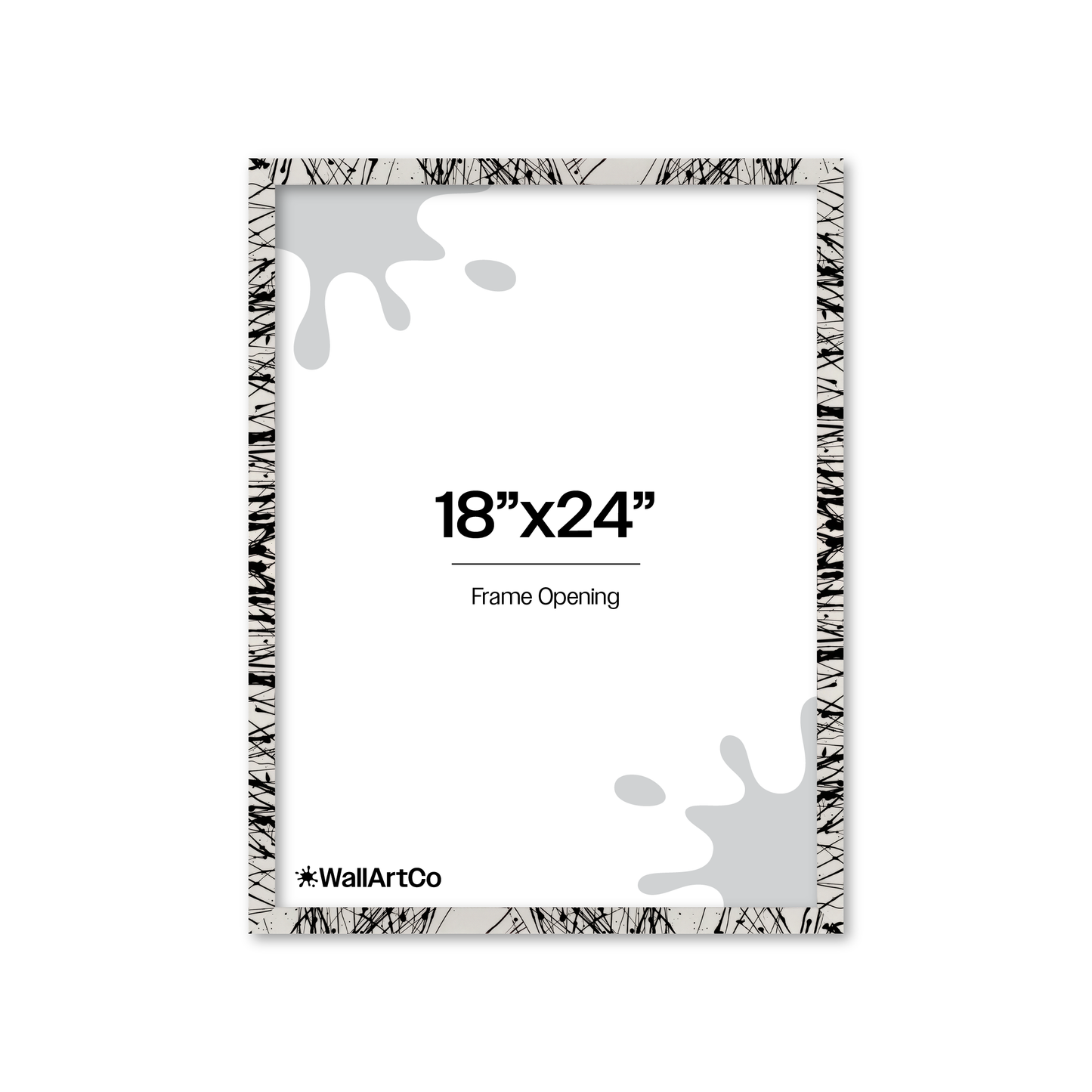 Front of picture frame