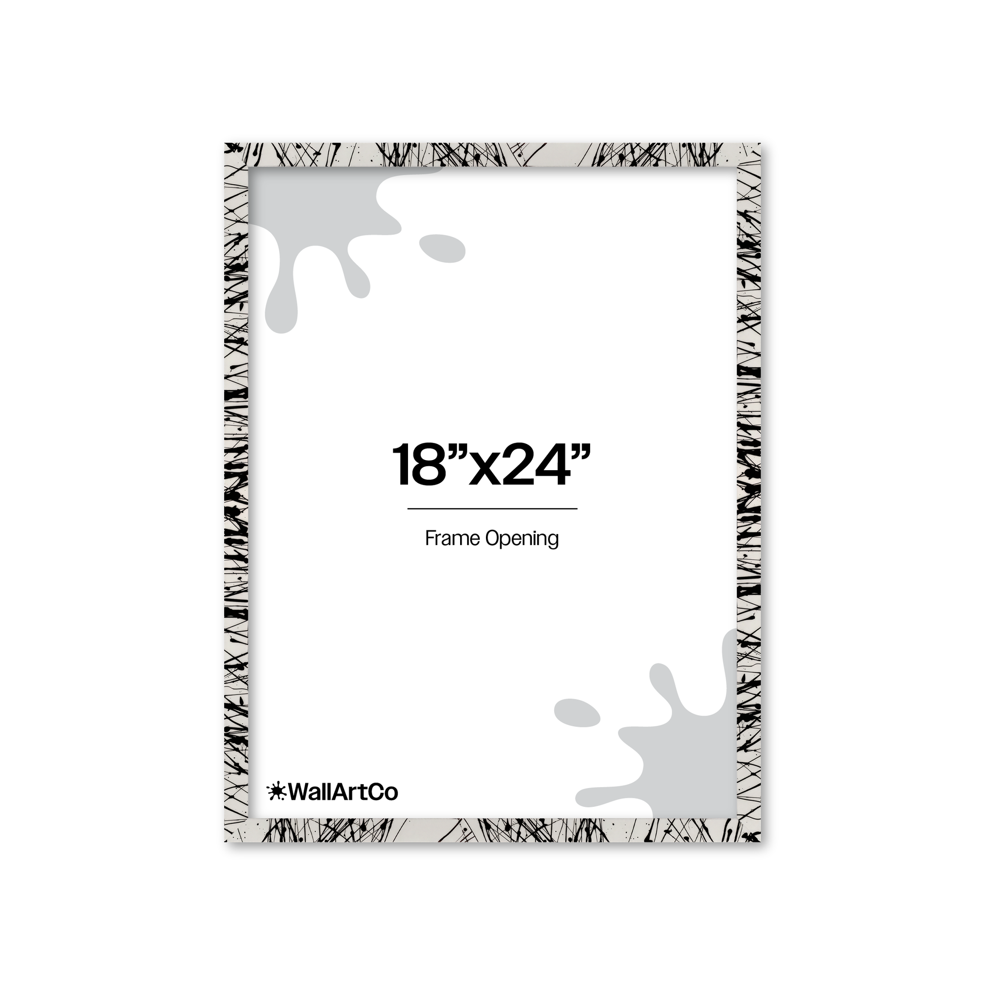 Front of picture frame
