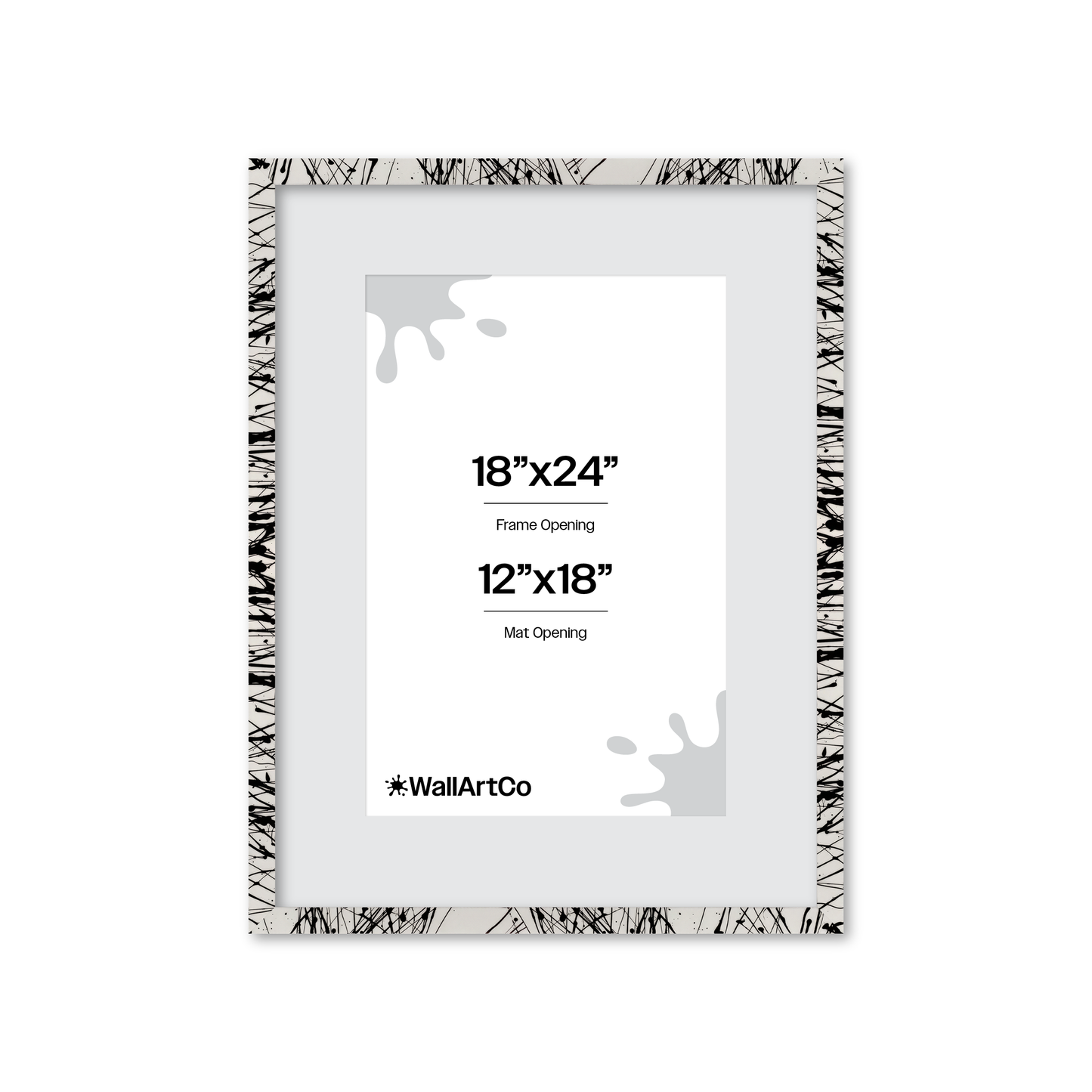 Front of picture frame