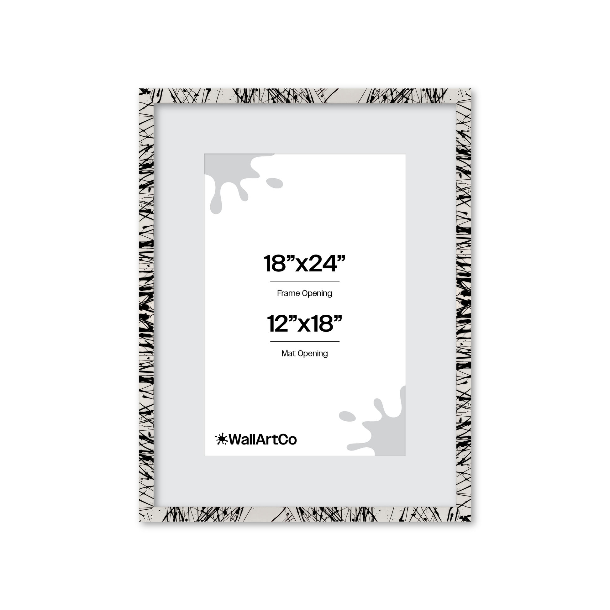 Front of picture frame