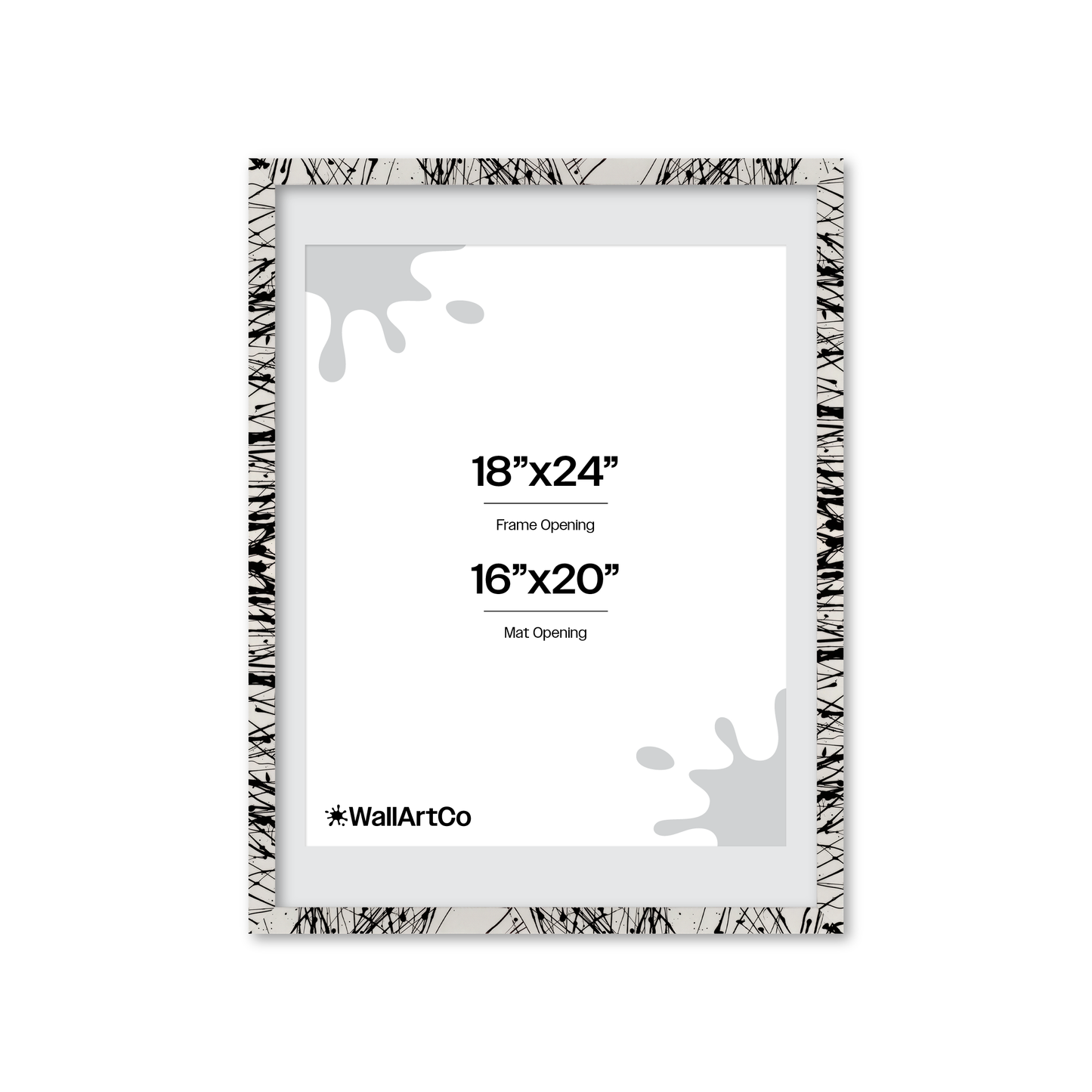 Front of picture frame
