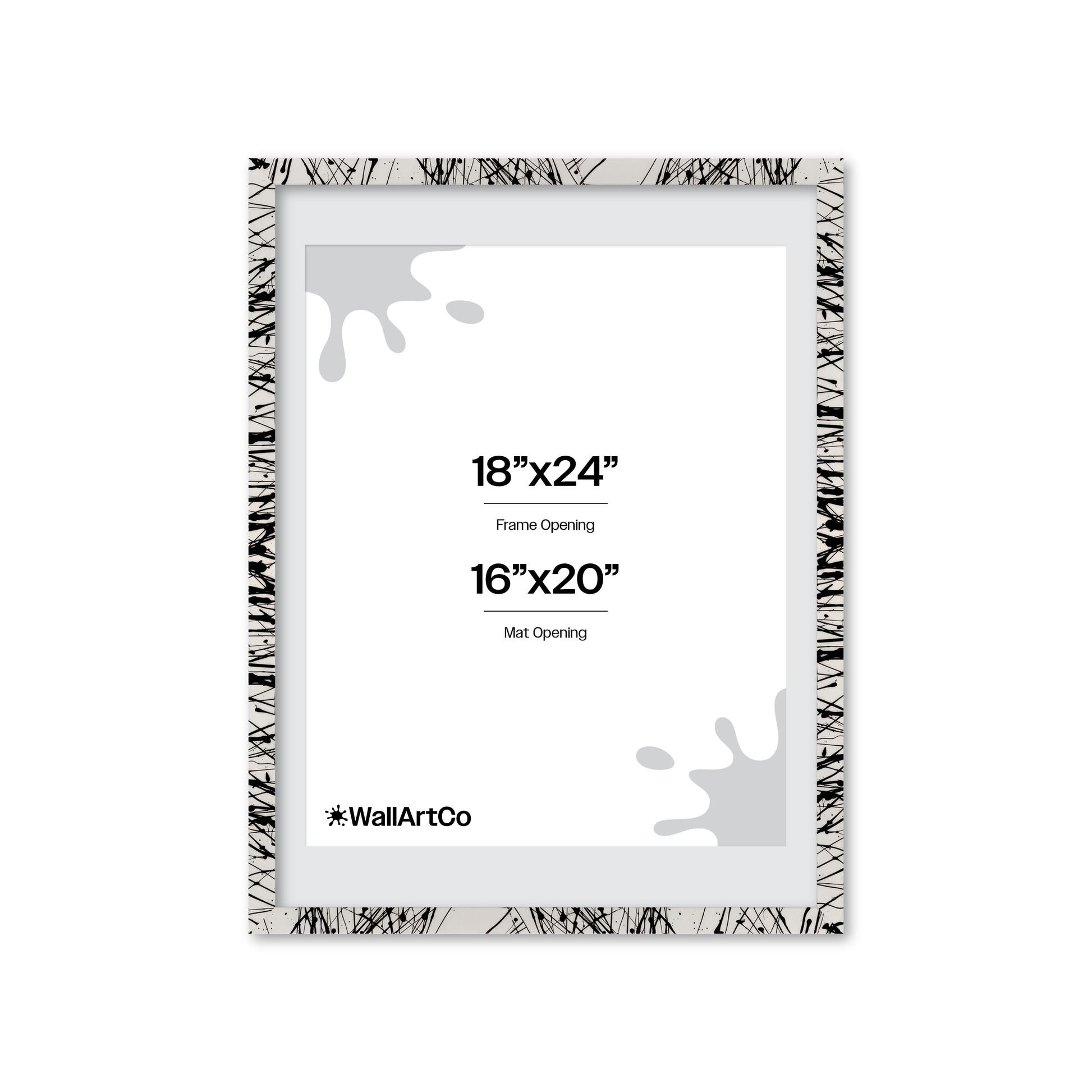 Front of picture frame
