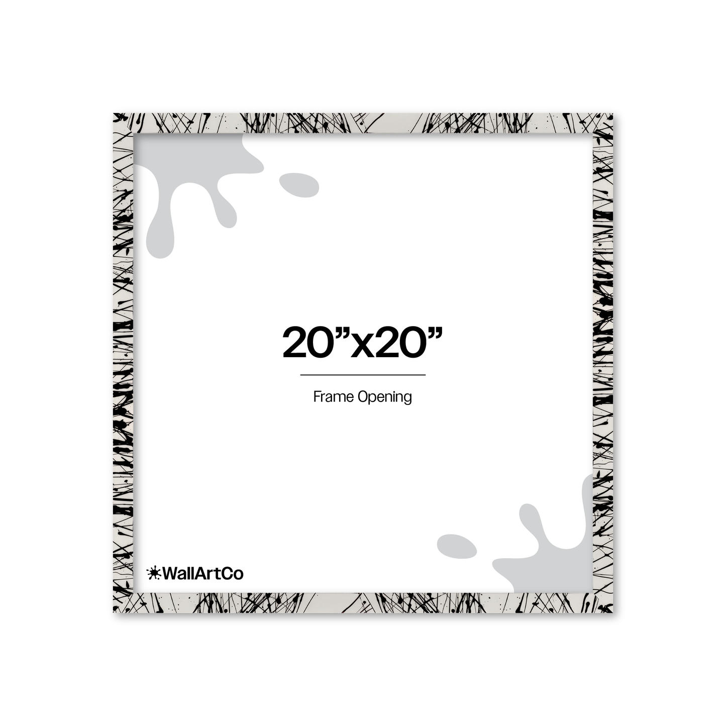 Front of picture frame