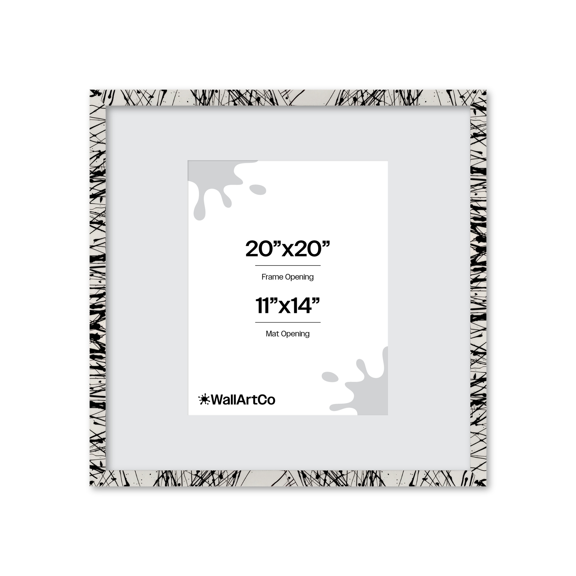 Front of picture frame
