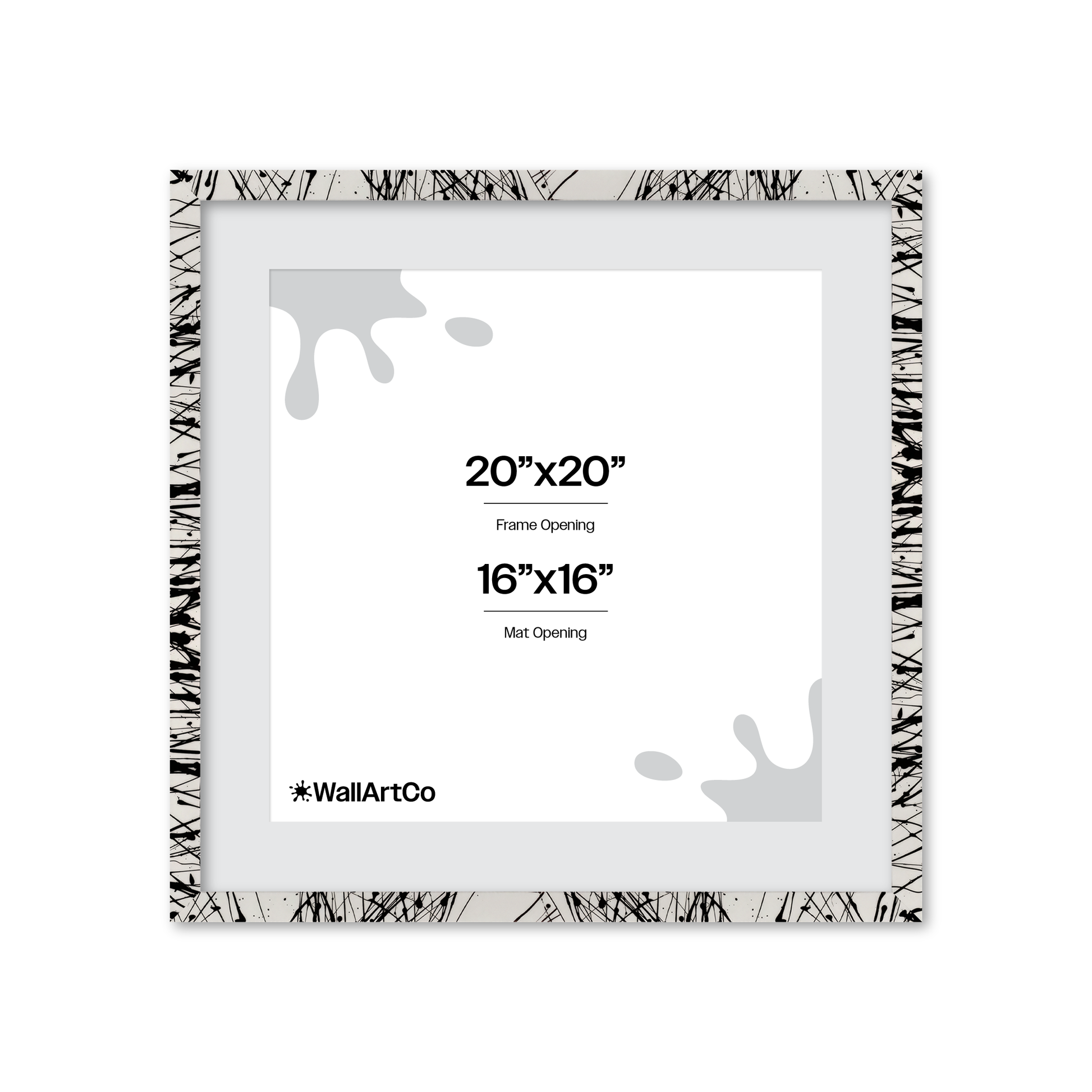 Front of picture frame
