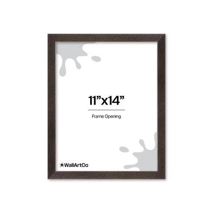 The Little Luxe - Black Glitter Picture Frame