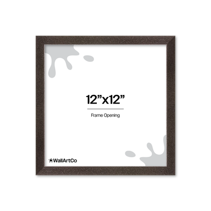 The Little Luxe - Black Glitter Picture Frame