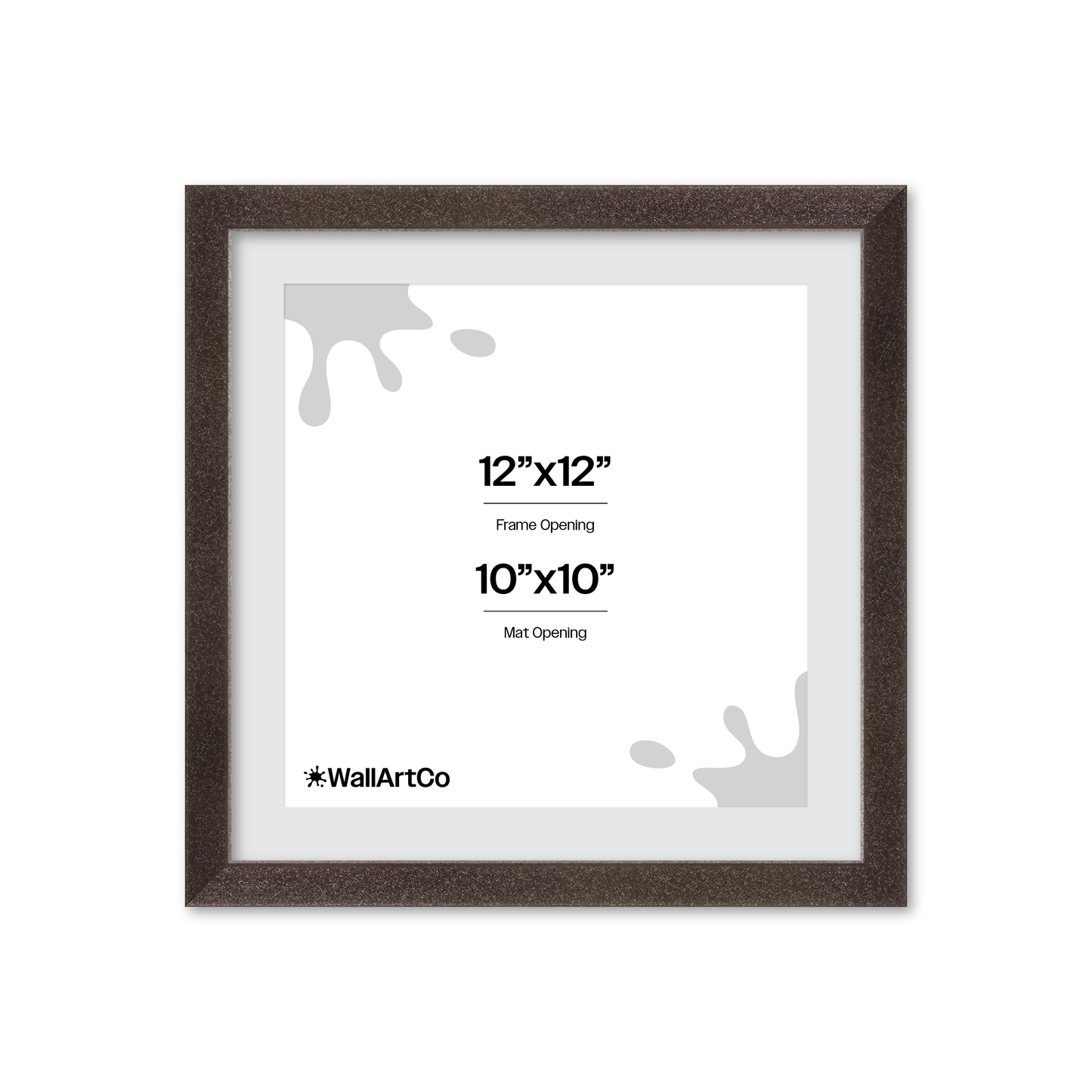 Front of picture frame