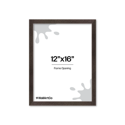 The Little Luxe - Black Glitter Picture Frame