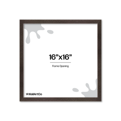 The Little Luxe - Black Glitter Picture Frame