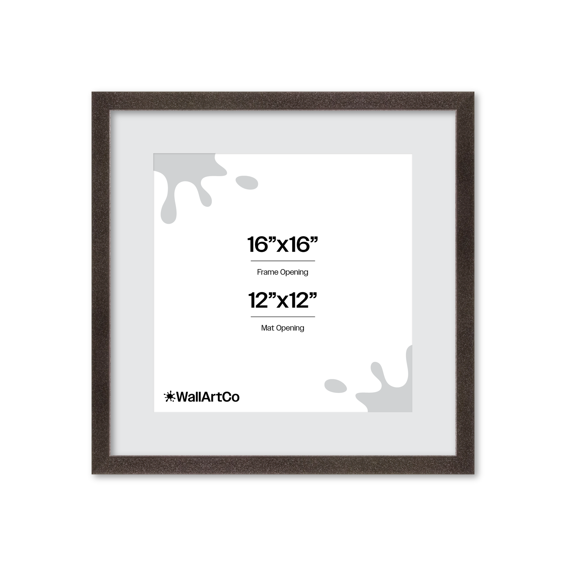 Front of picture frame
