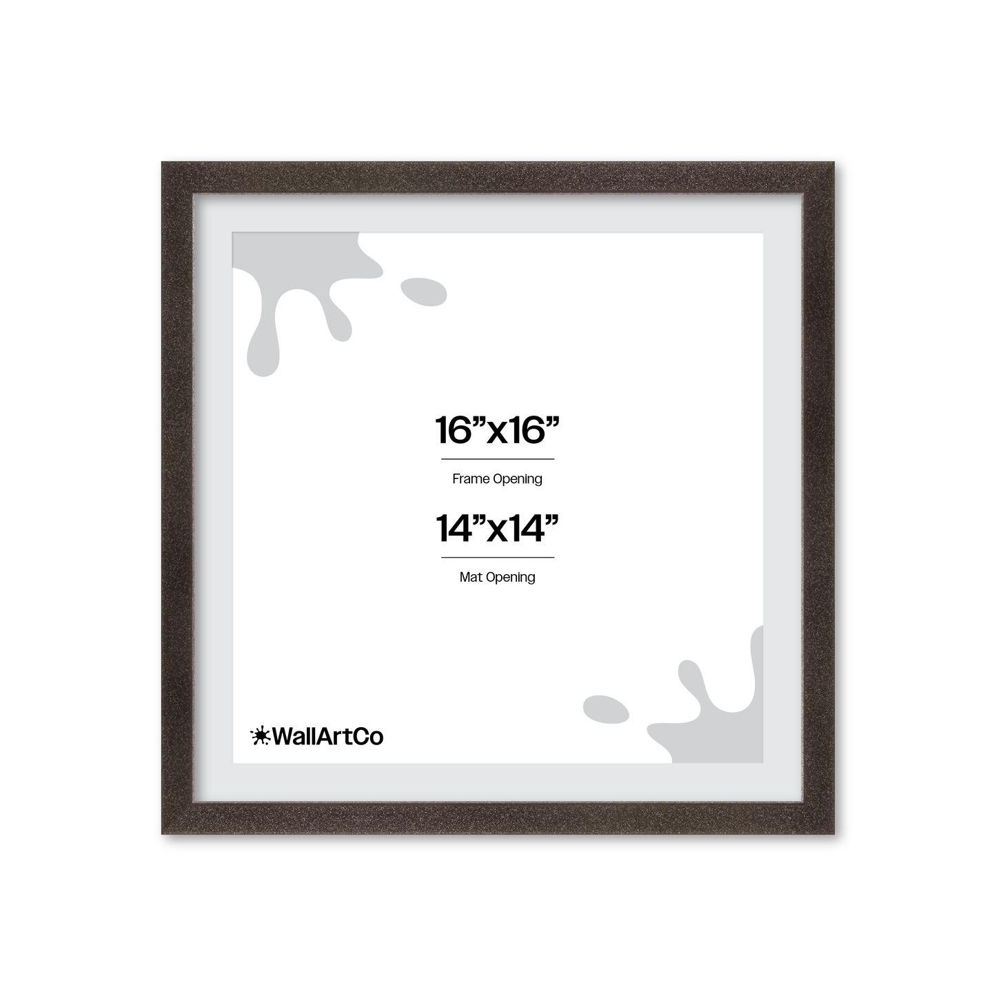 Front of picture frame