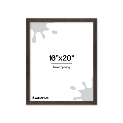 The Little Luxe - Black Glitter Picture Frame