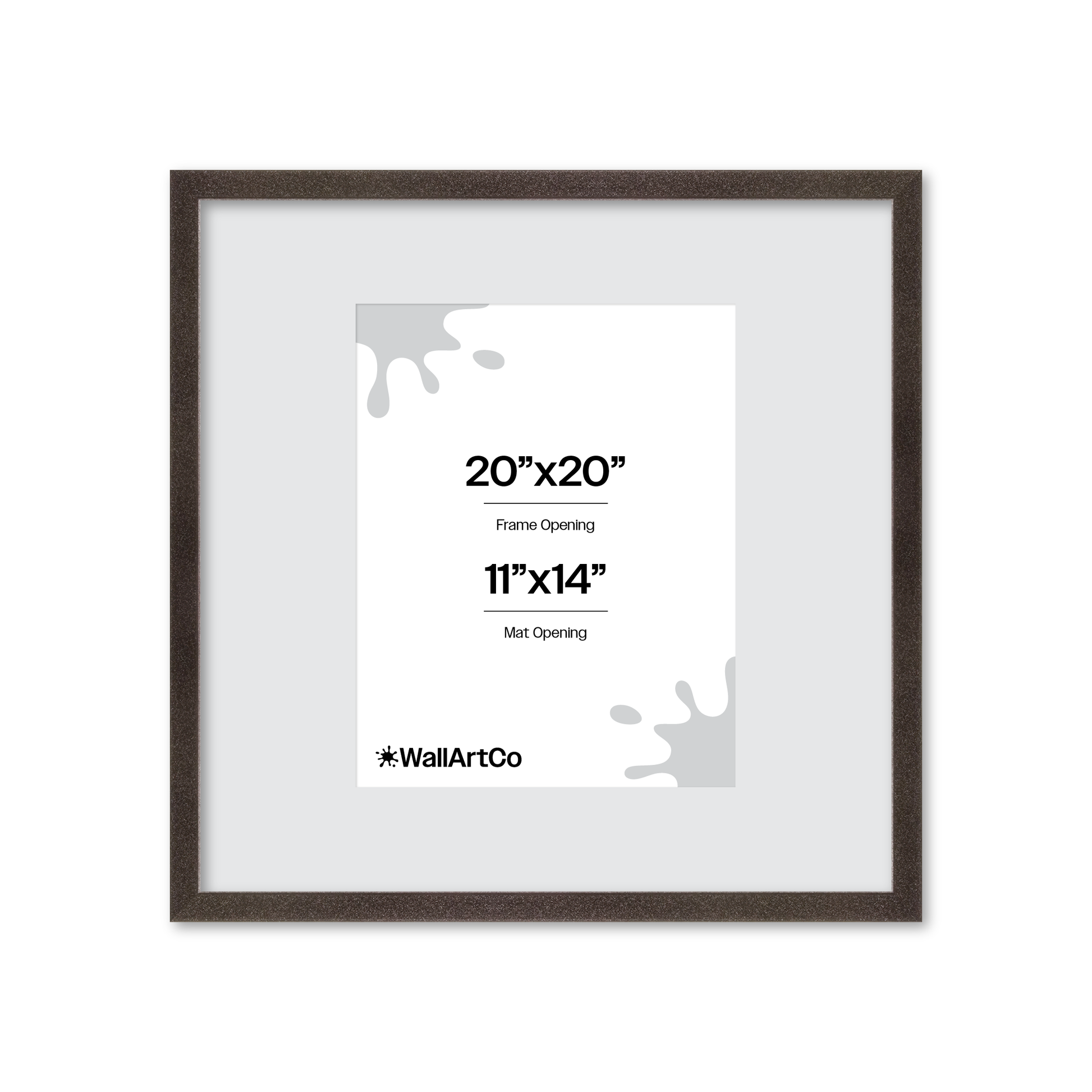 Front of picture frame