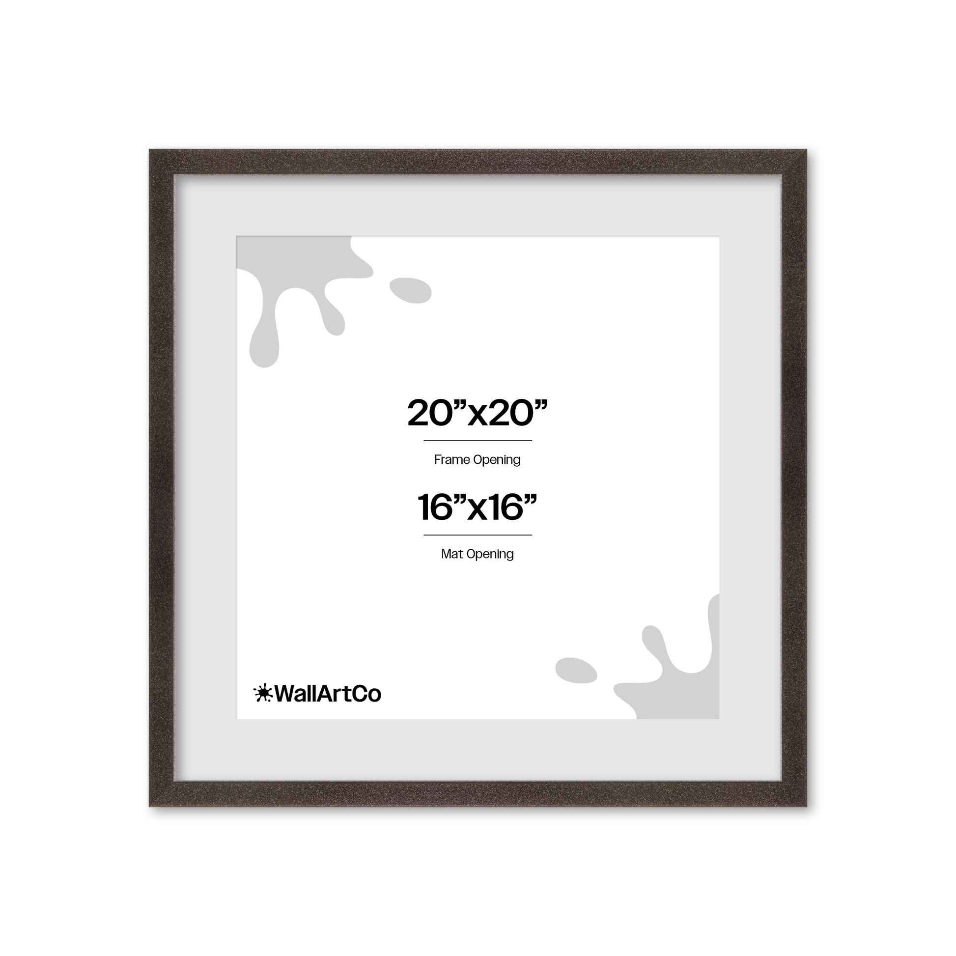 Front of picture frame