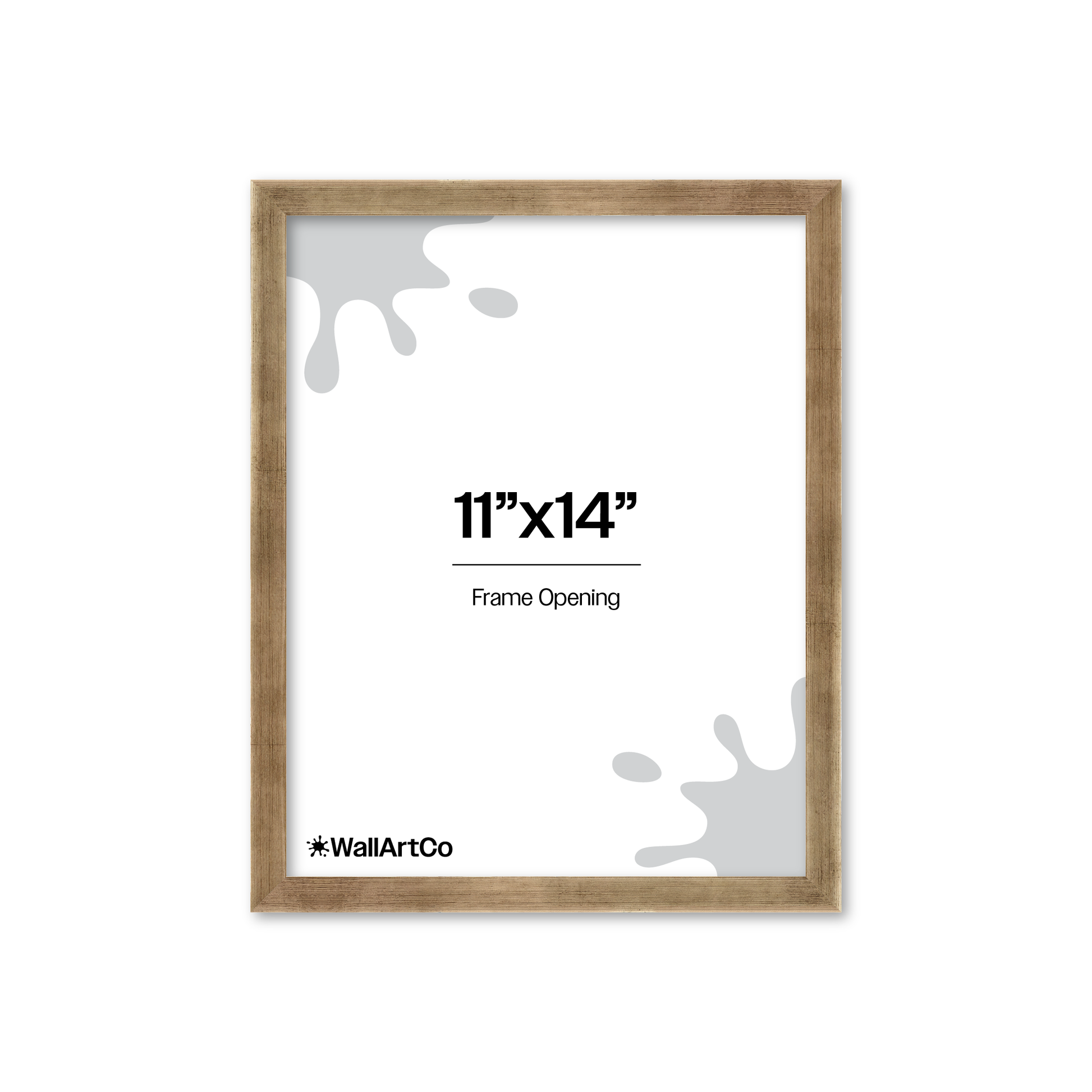 Front of picture frame
