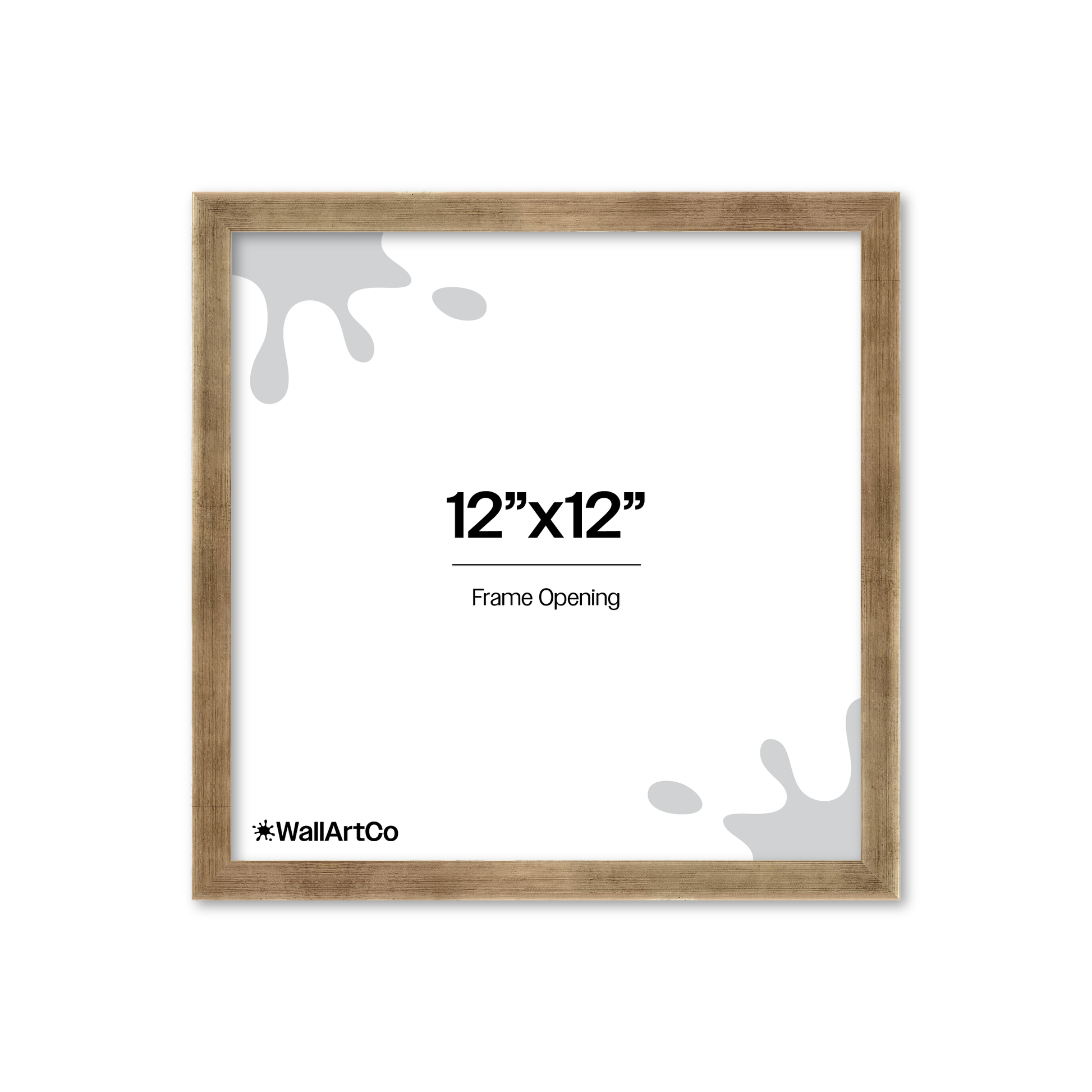 Front of picture frame