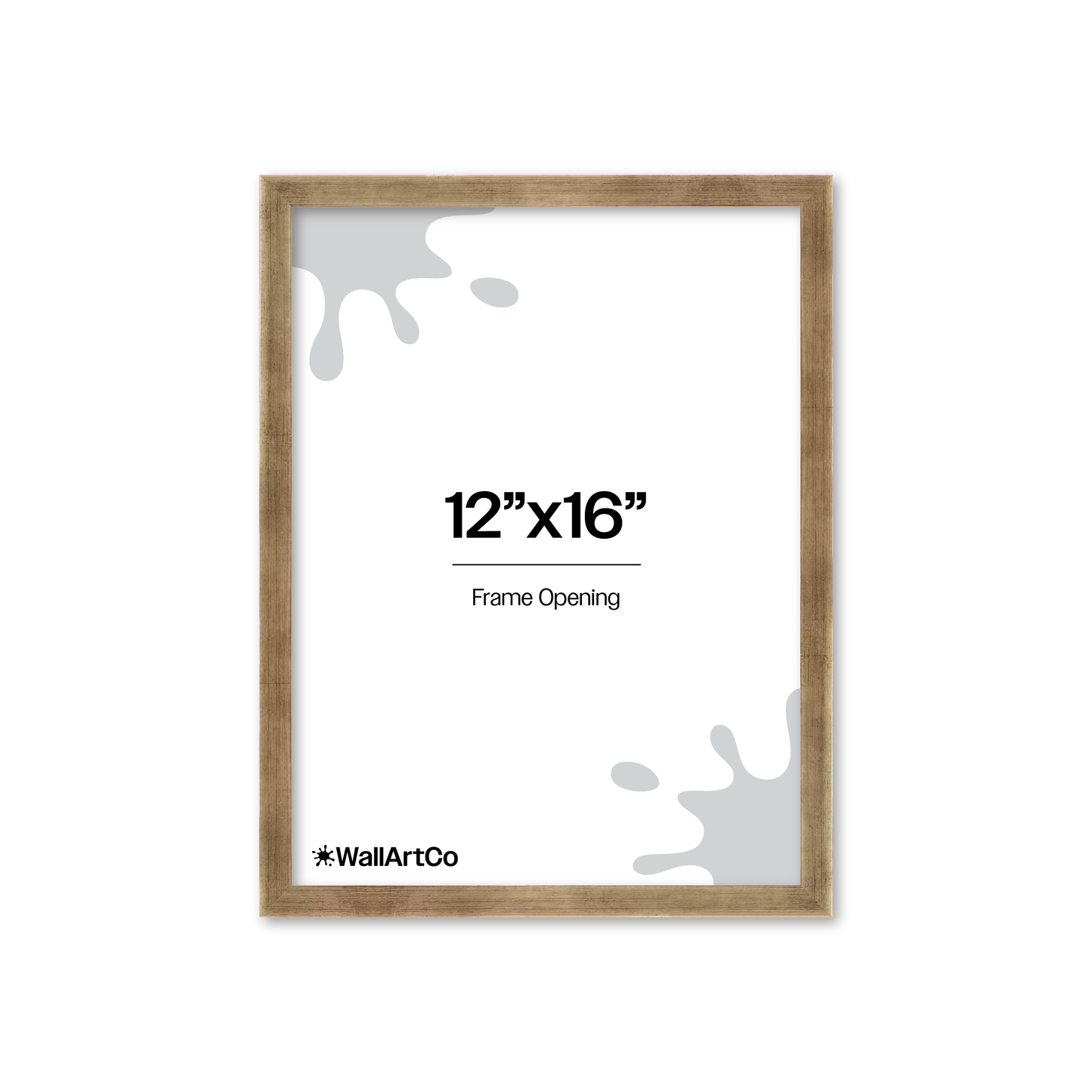 Front of picture frame