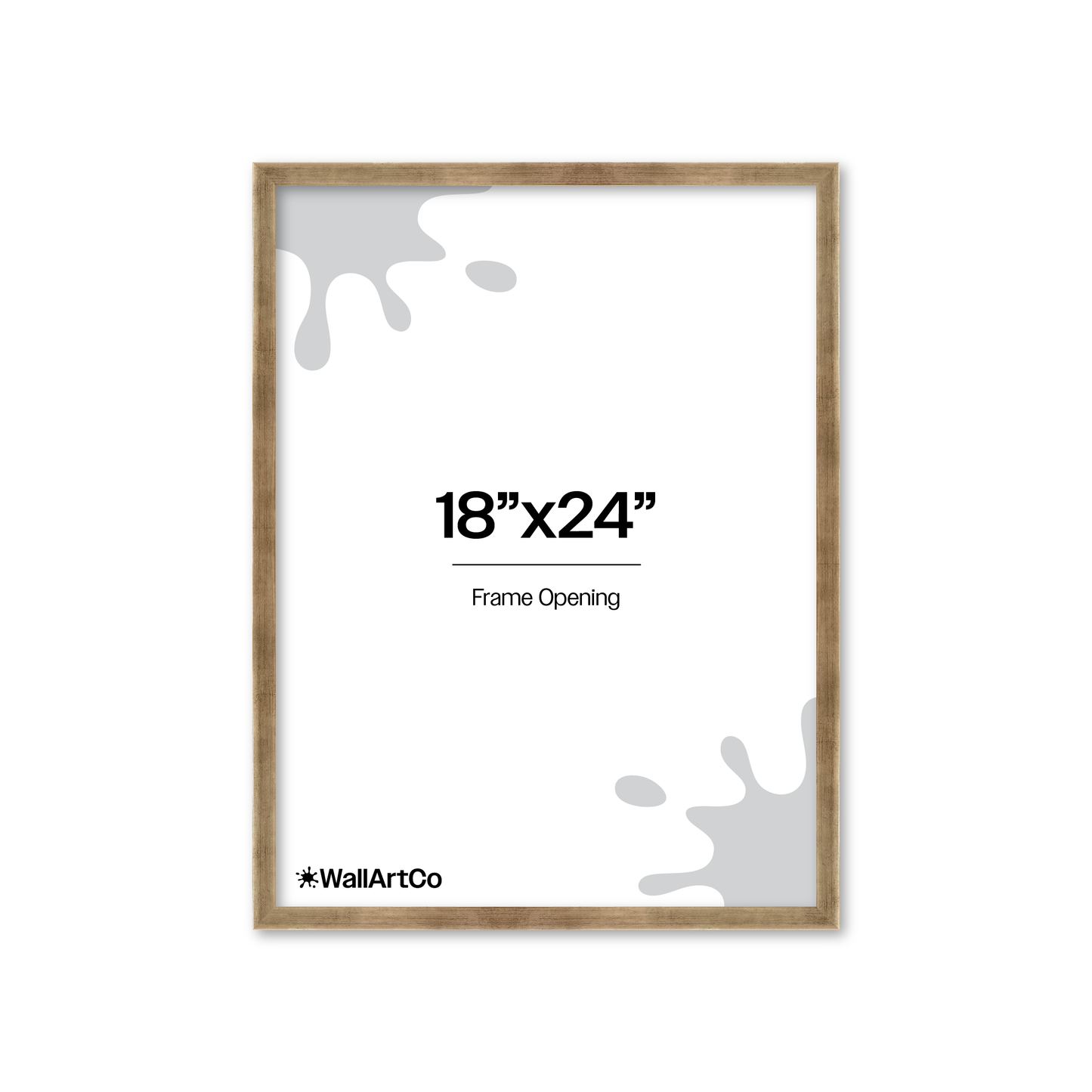 Front of picture frame