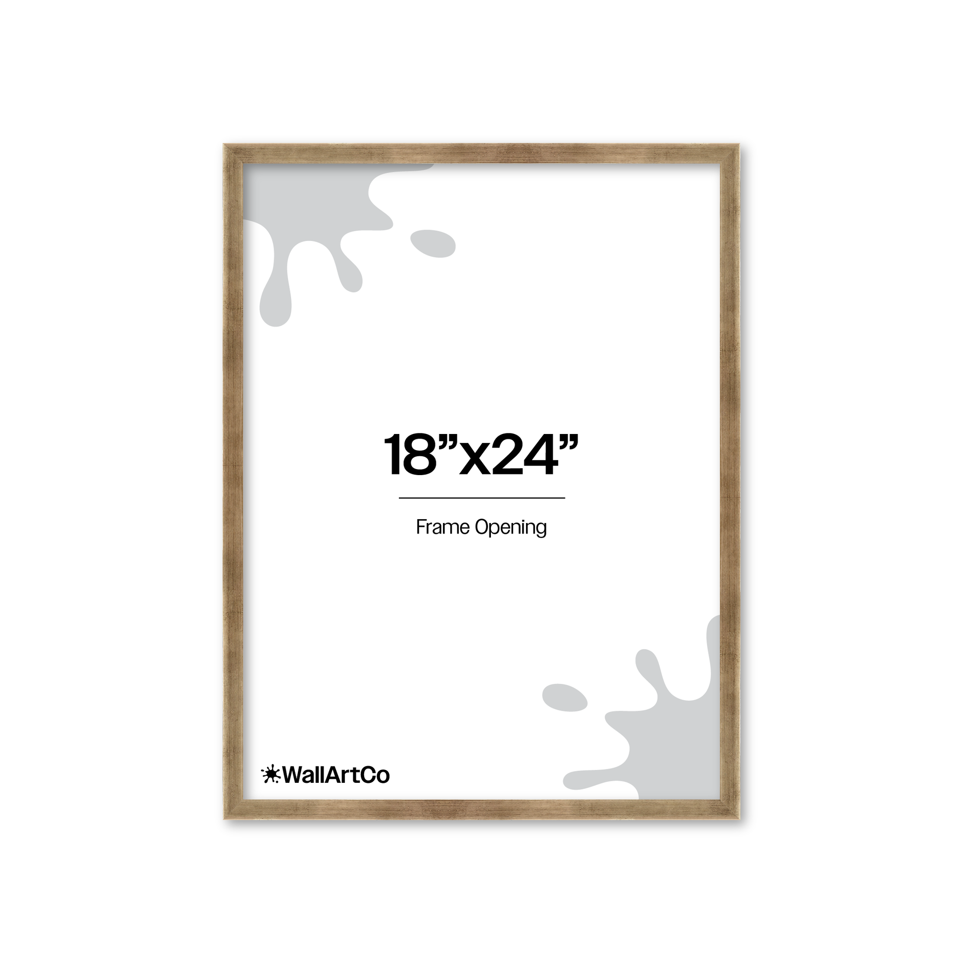 Front of picture frame