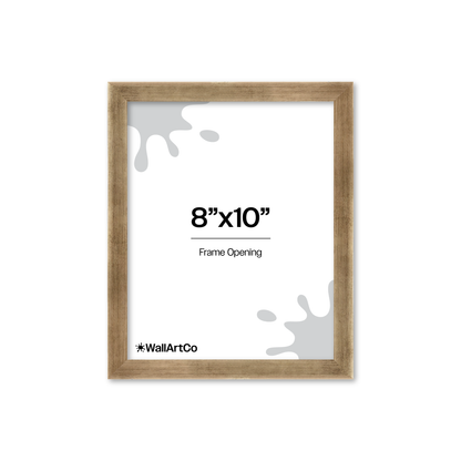 Pale Silver Monaco Wall Frame