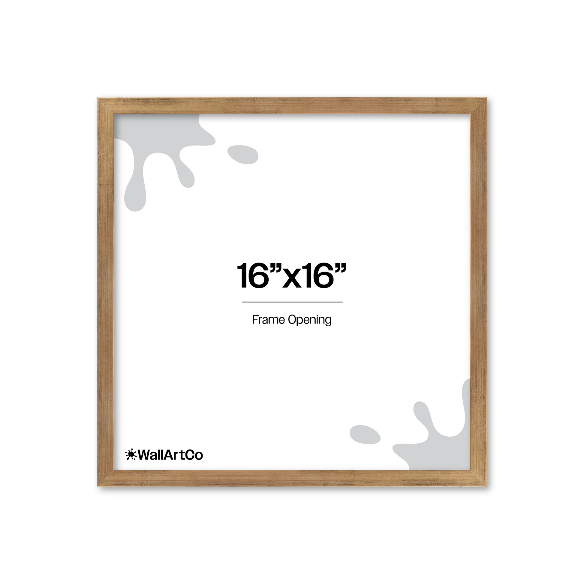 Front of picture frame