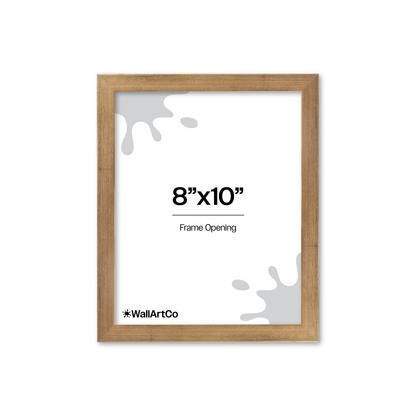 Brushed Gold Monaco Wall Frame