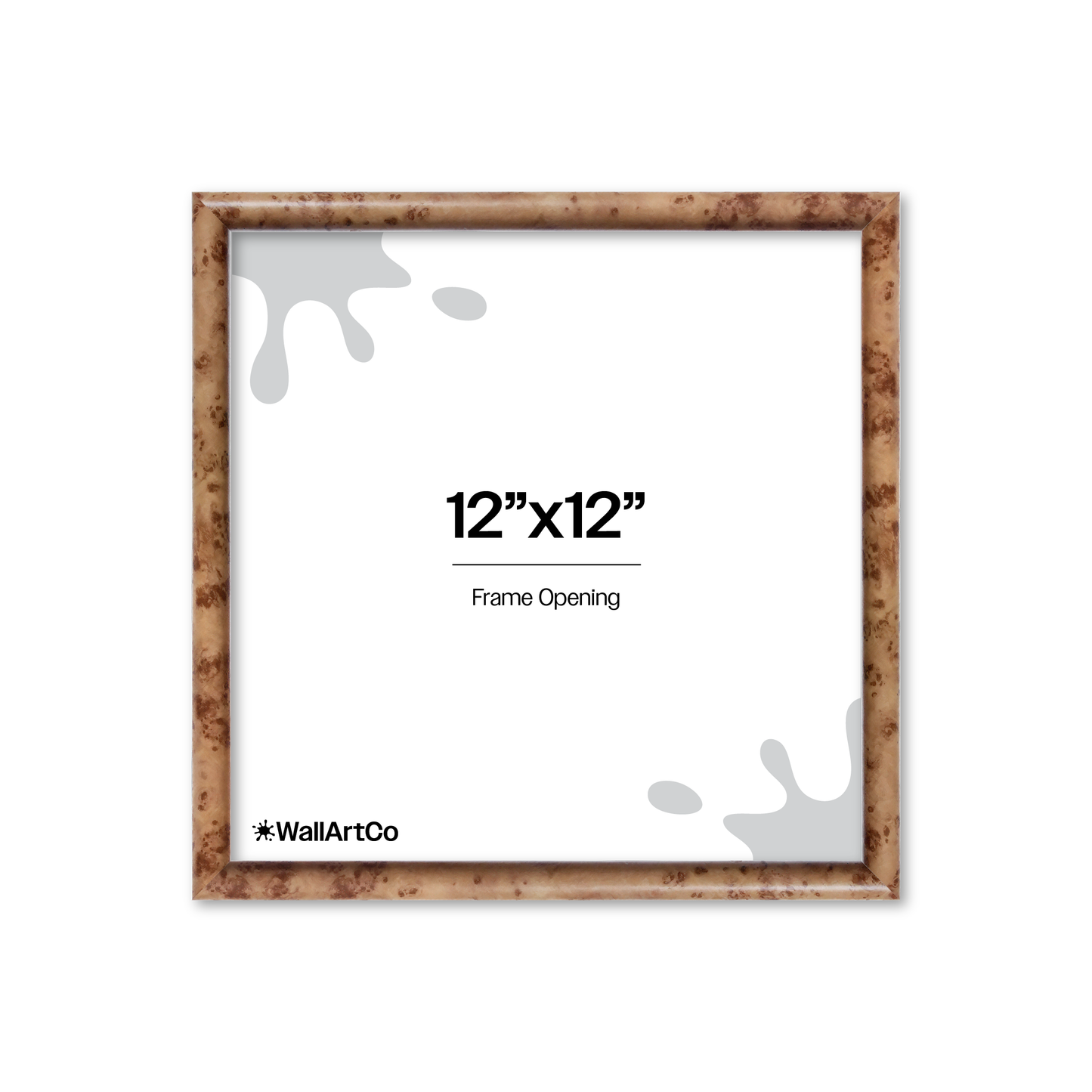 Front of picture frame